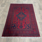 160 x 104 cm | Afghan Khal Muhammadi Rug
