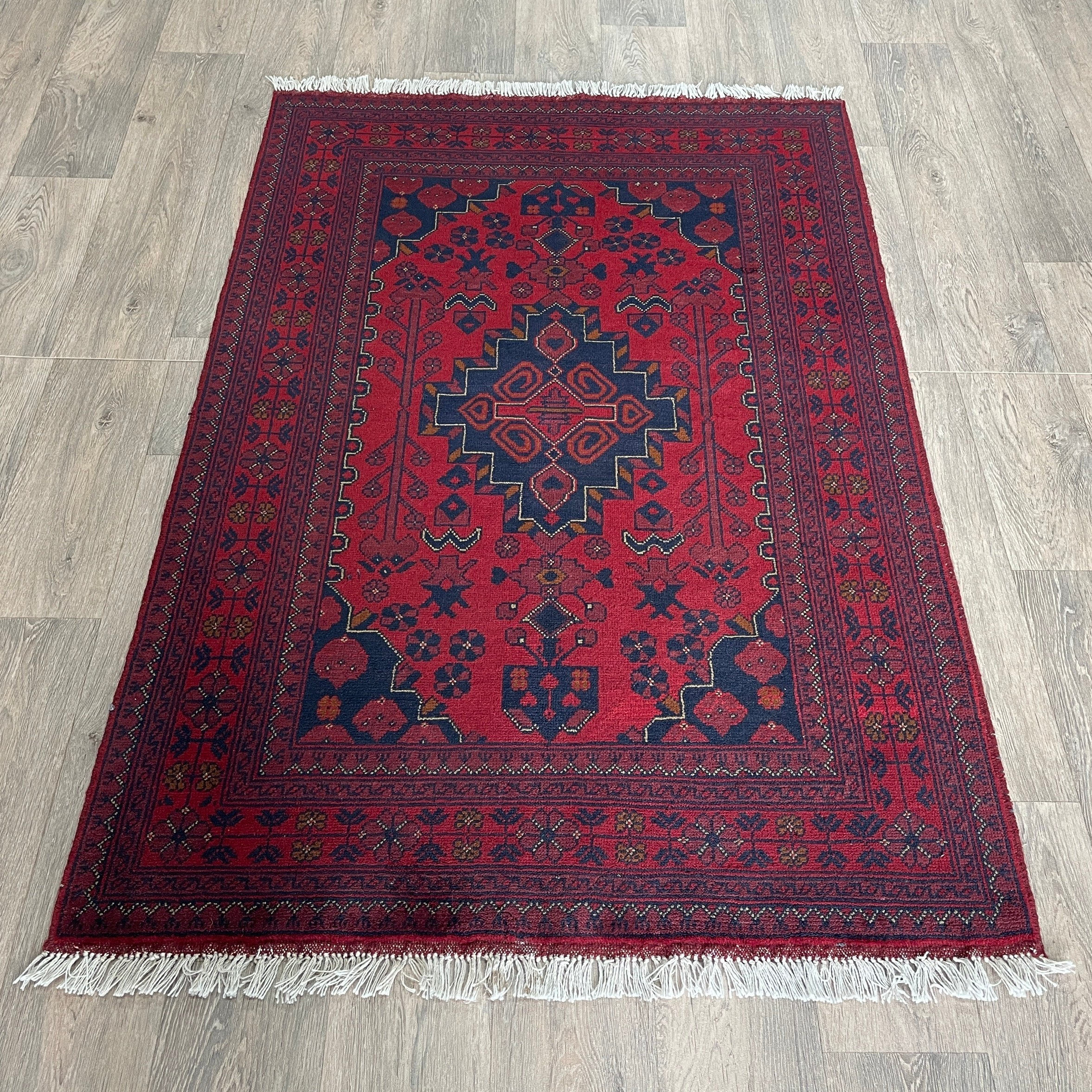 160 x 104 cm | Afghan Khal Muhammadi Rug