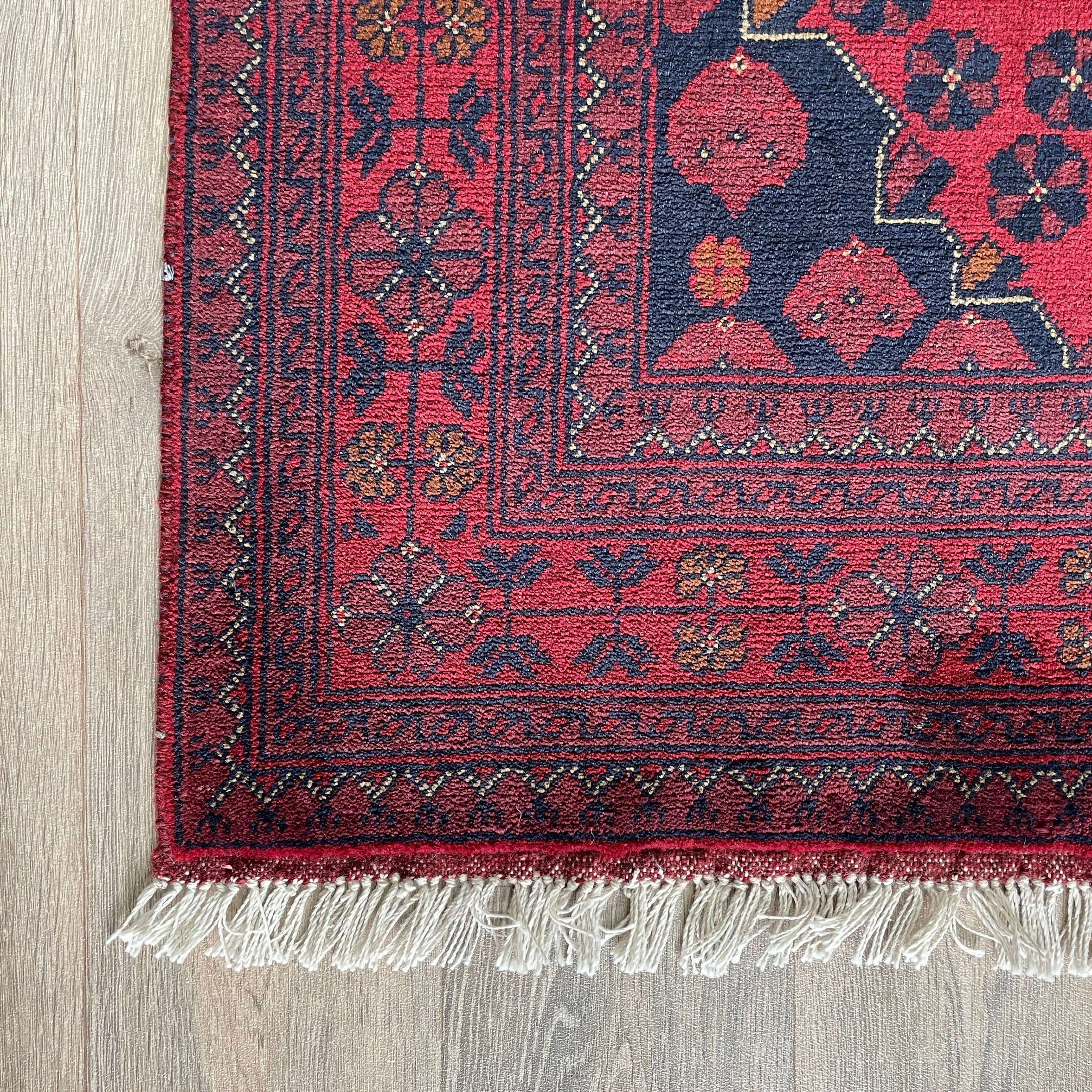 160 x 104 cm | Afghan Khal Muhammadi Rug