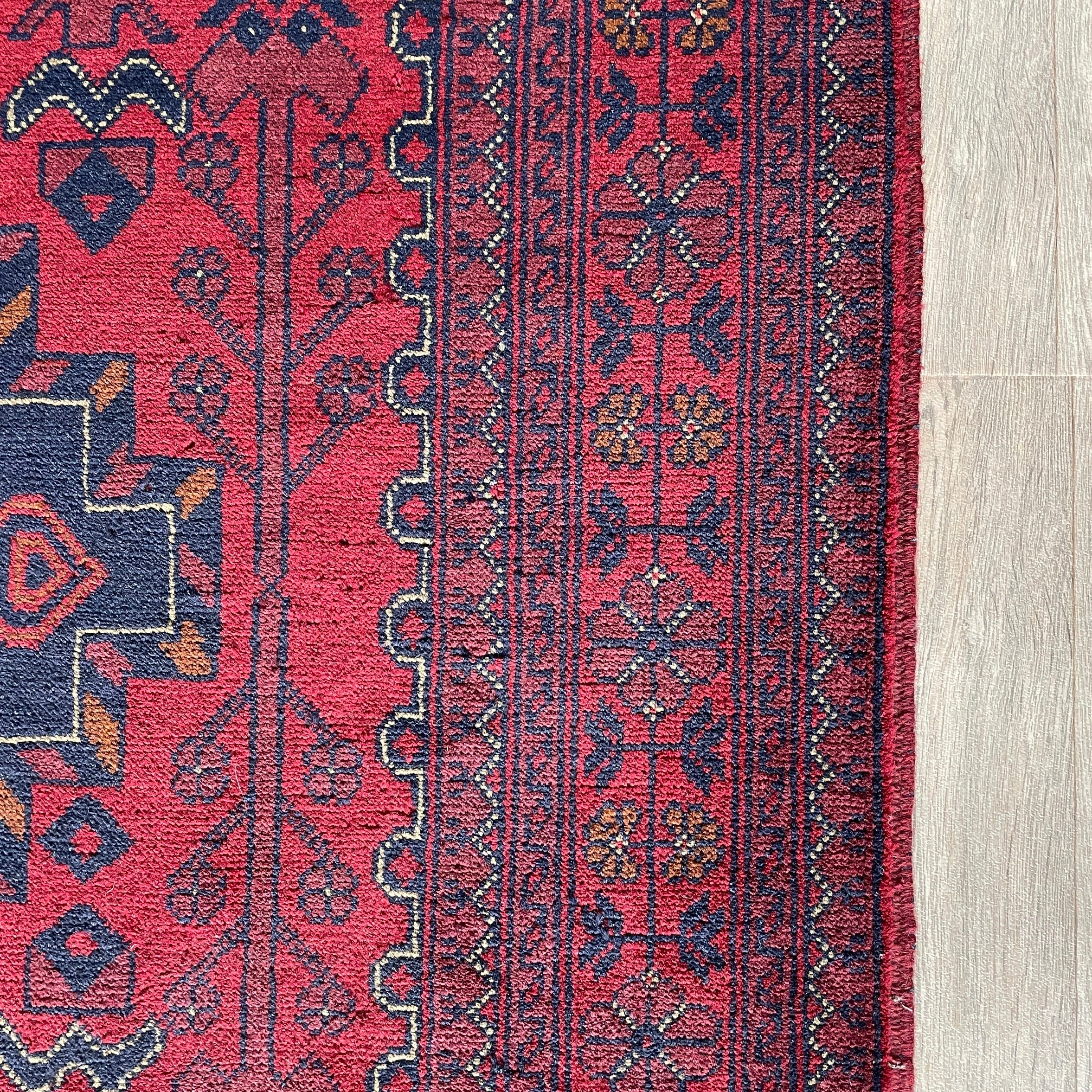160 x 104 cm | Afghan Khal Muhammadi Rug