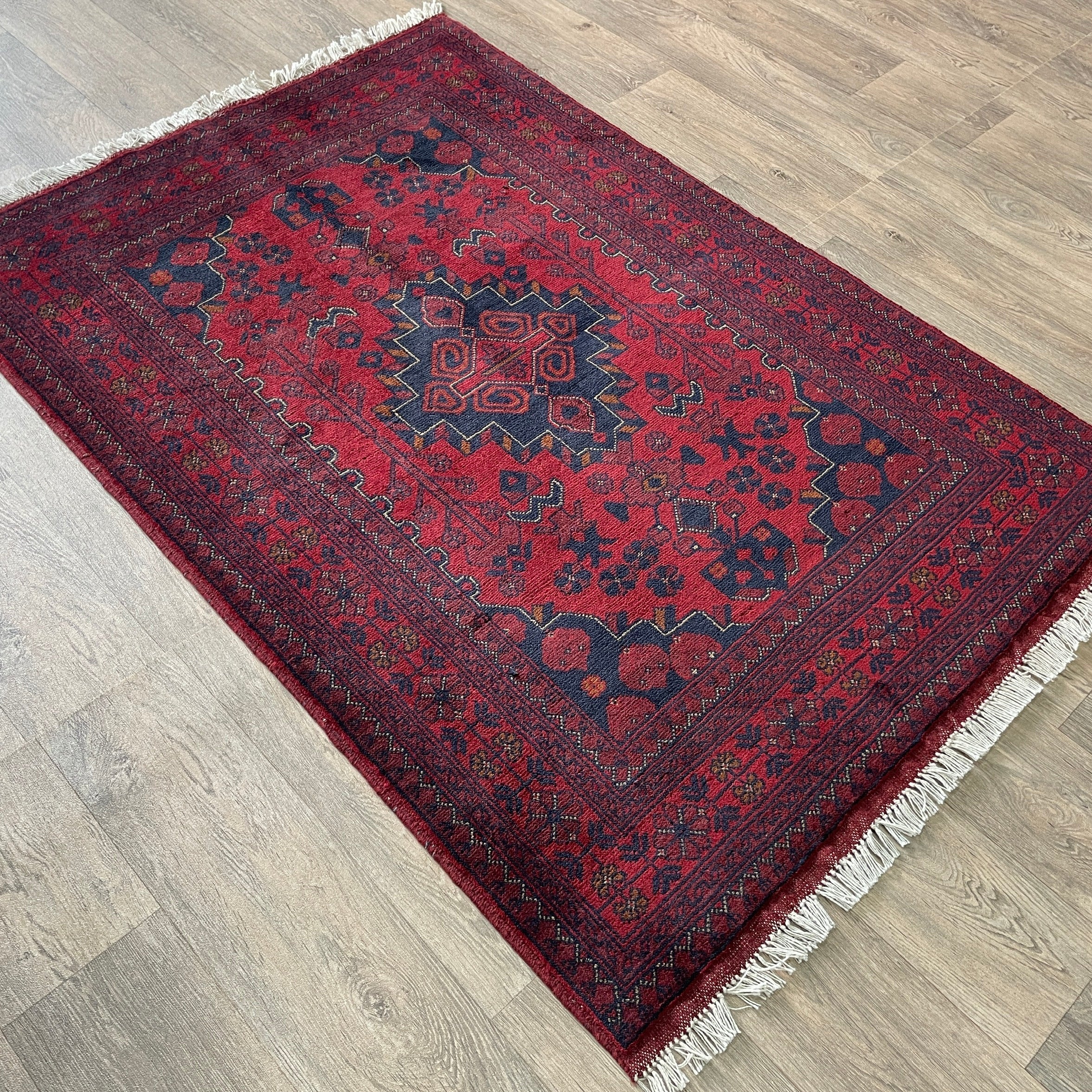 160 x 104 cm | Afghan Khal Muhammadi Rug