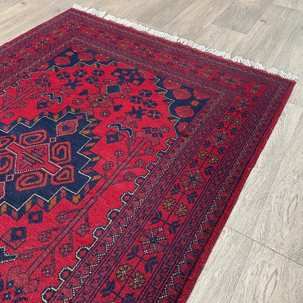 160 x 104 cm | Afghan Khal Muhammadi Rug