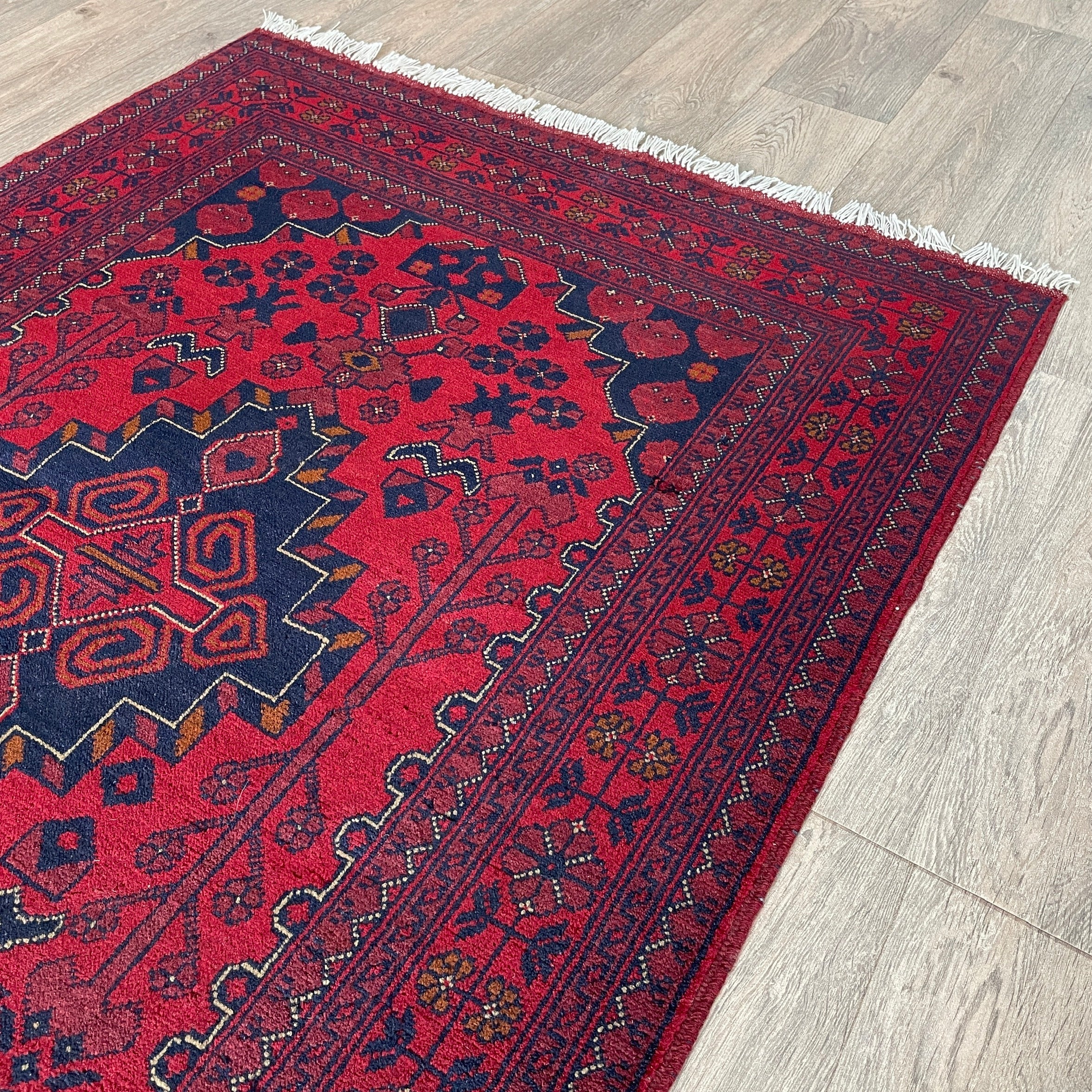 160 x 104 cm | Afghan Khal Muhammadi Rug