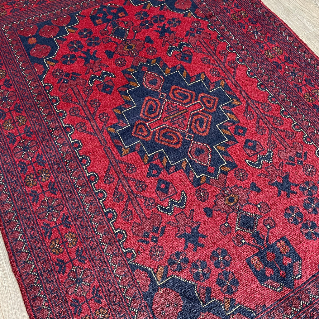 160 x 104 cm | Afghan Khal Muhammadi Rug