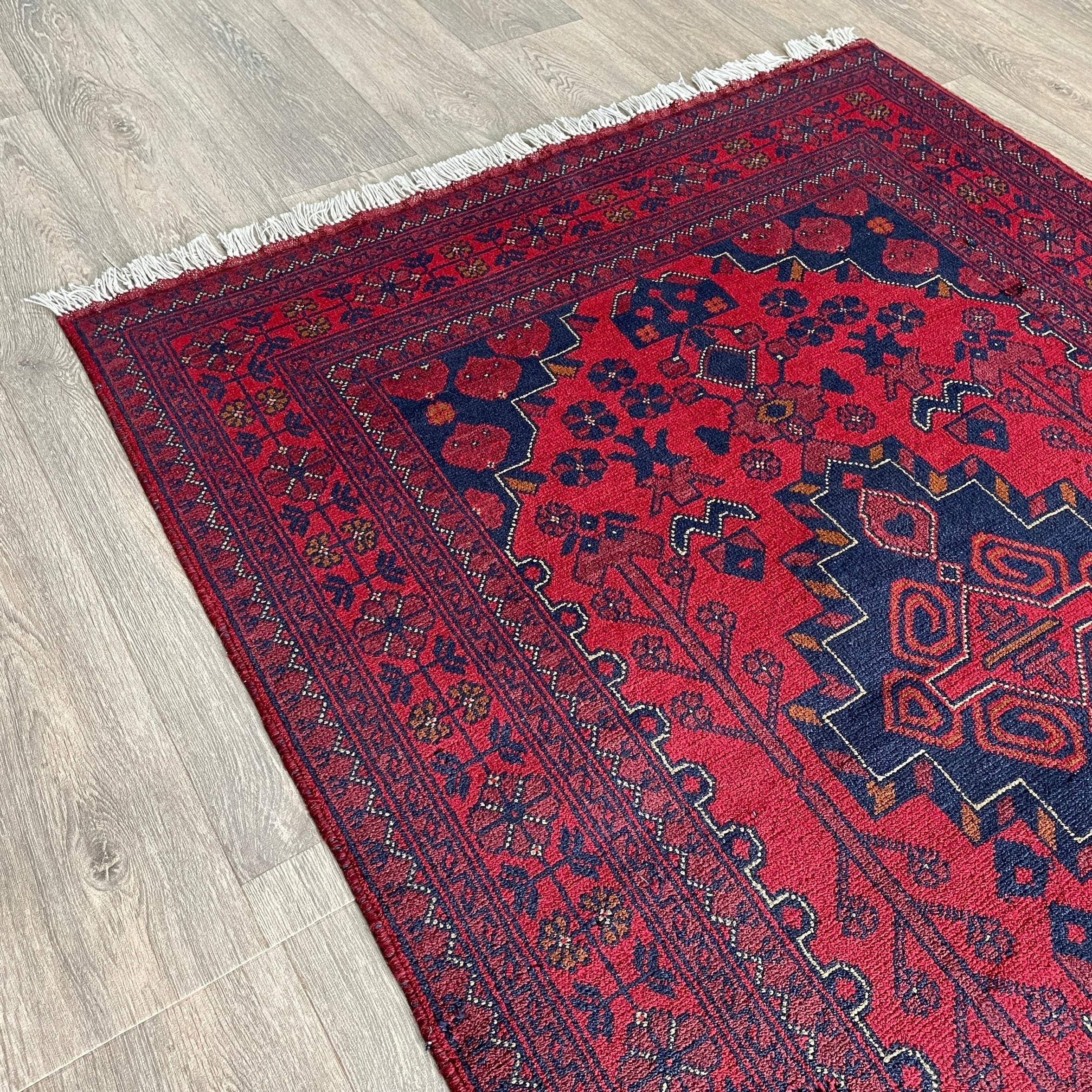 160 x 104 cm | Afghan Khal Muhammadi Rug