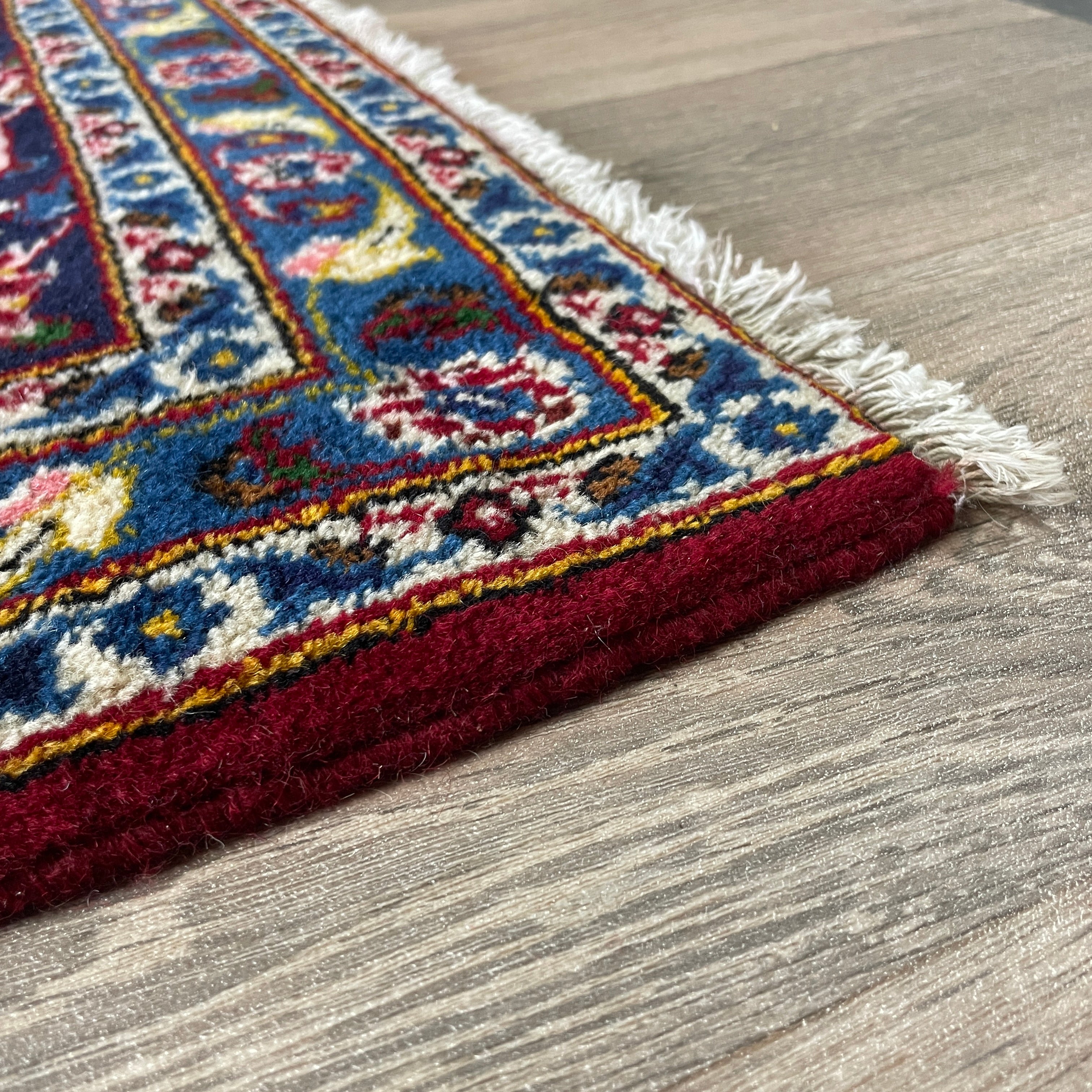 Old Persian Kashan Large Rug c. 1960