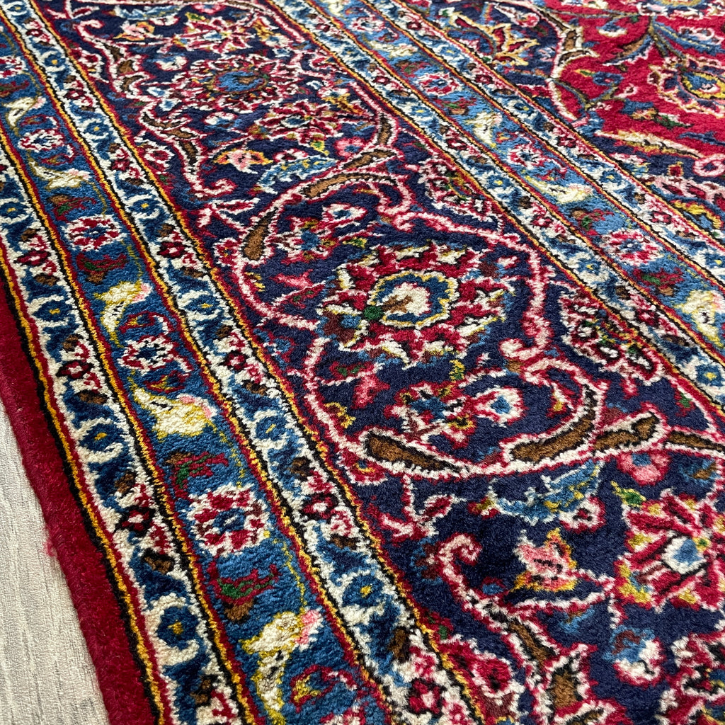 Old Persian Kashan Large Rug c. 1960