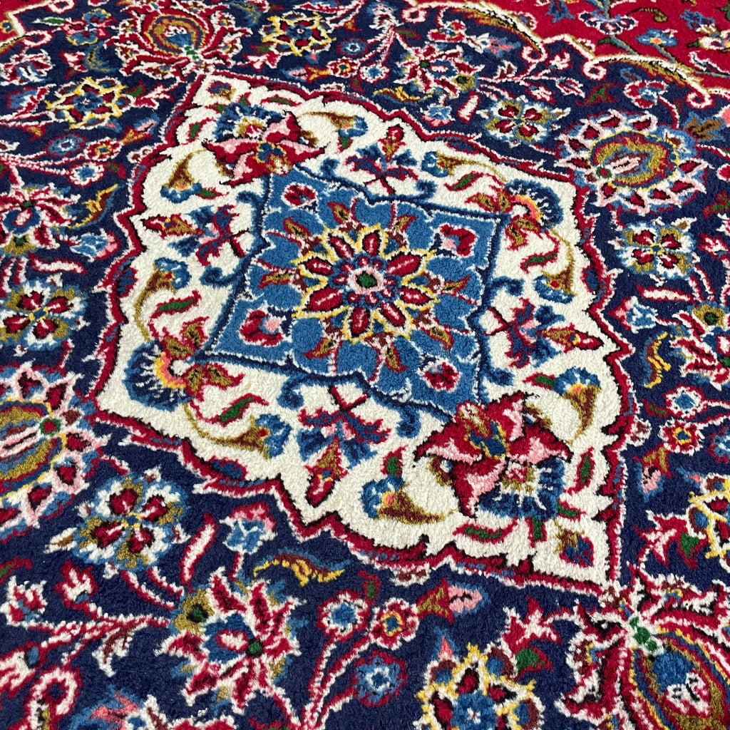Old Persian Kashan Large Rug c. 1960