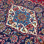 Old Persian Kashan Large Rug c. 1960