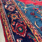 228 x 150 cm | Persian Hamadan Rug (Old 1970)