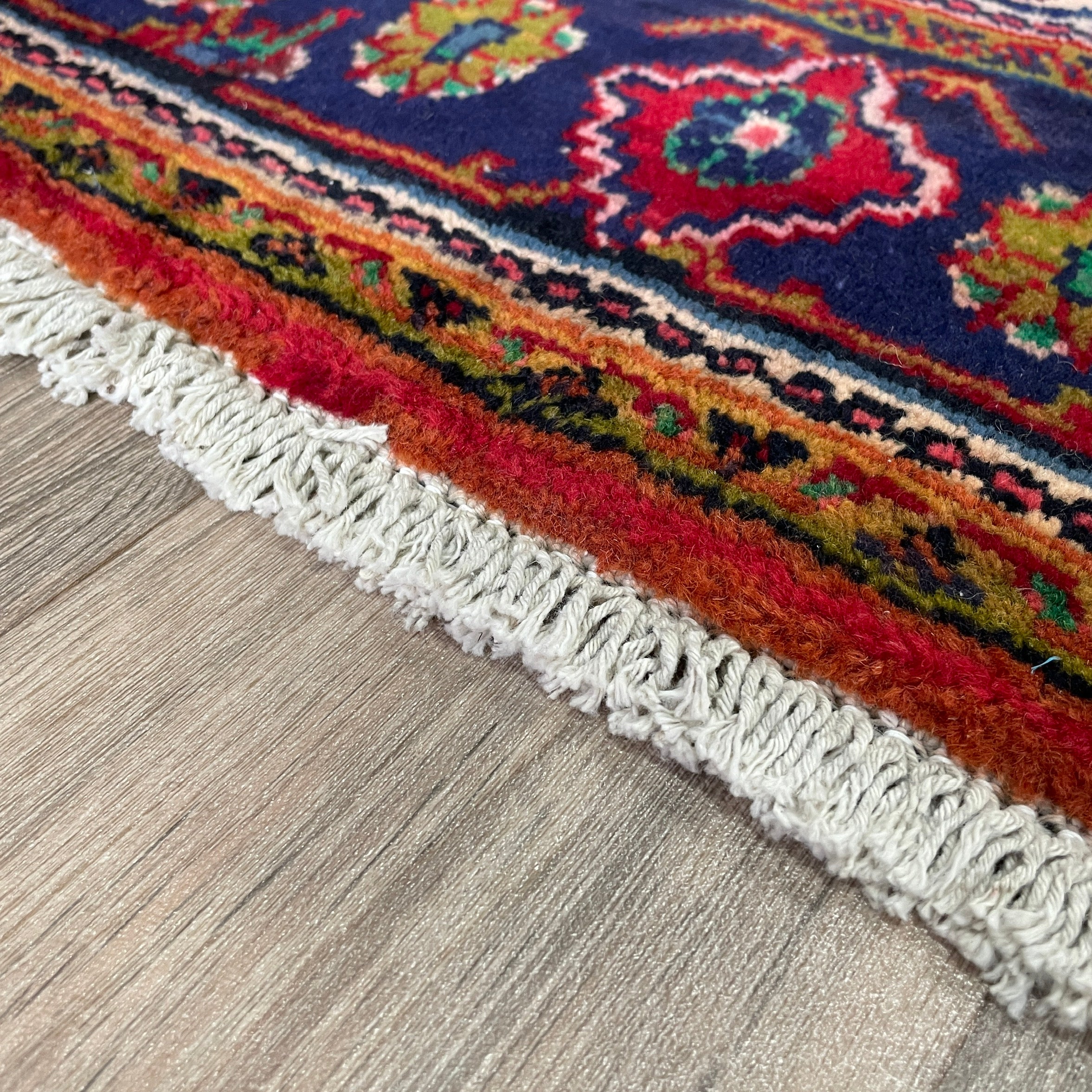 228 x 150 cm | Persian Hamadan Rug (Old 1970)
