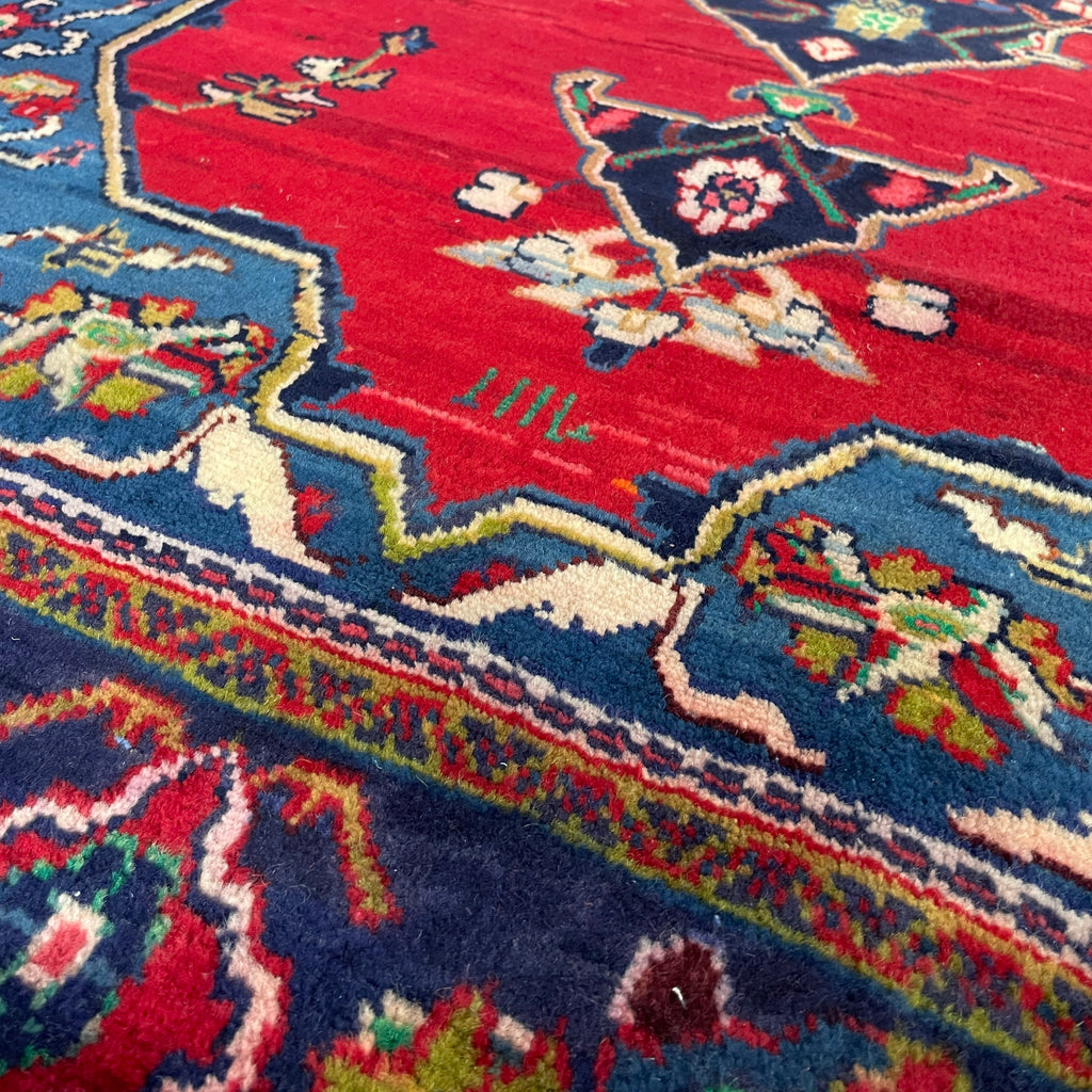228 x 150 cm | Persian Hamadan Rug (Old 1970)