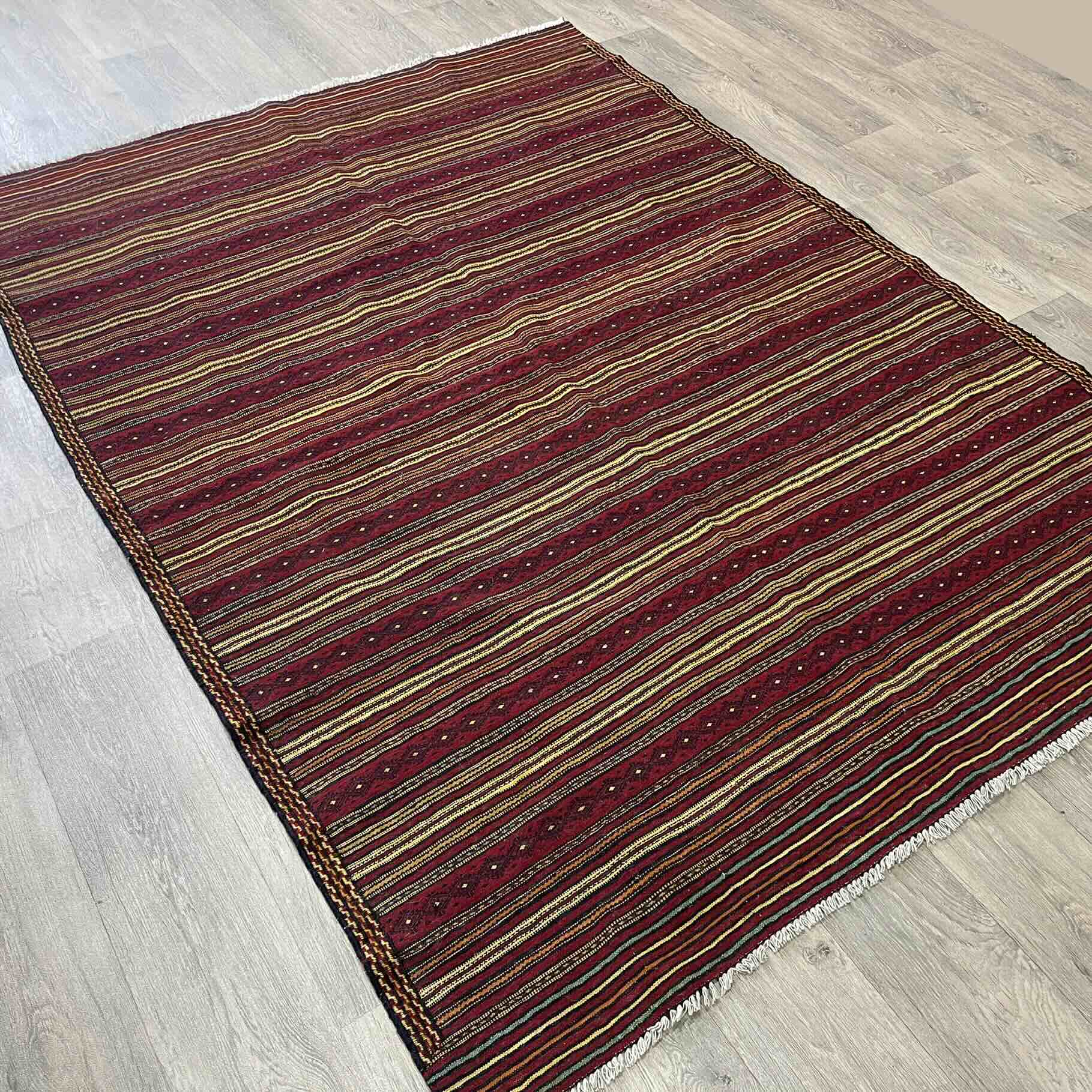 Afghan Jajim Kilim Rug