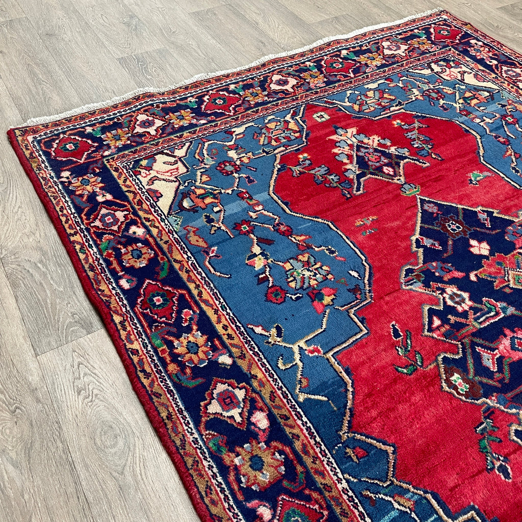 228 x 150 cm | Persian Hamadan Rug (Old 1970)