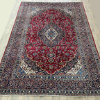 Old Persian Kashan Large Rug c. 1960