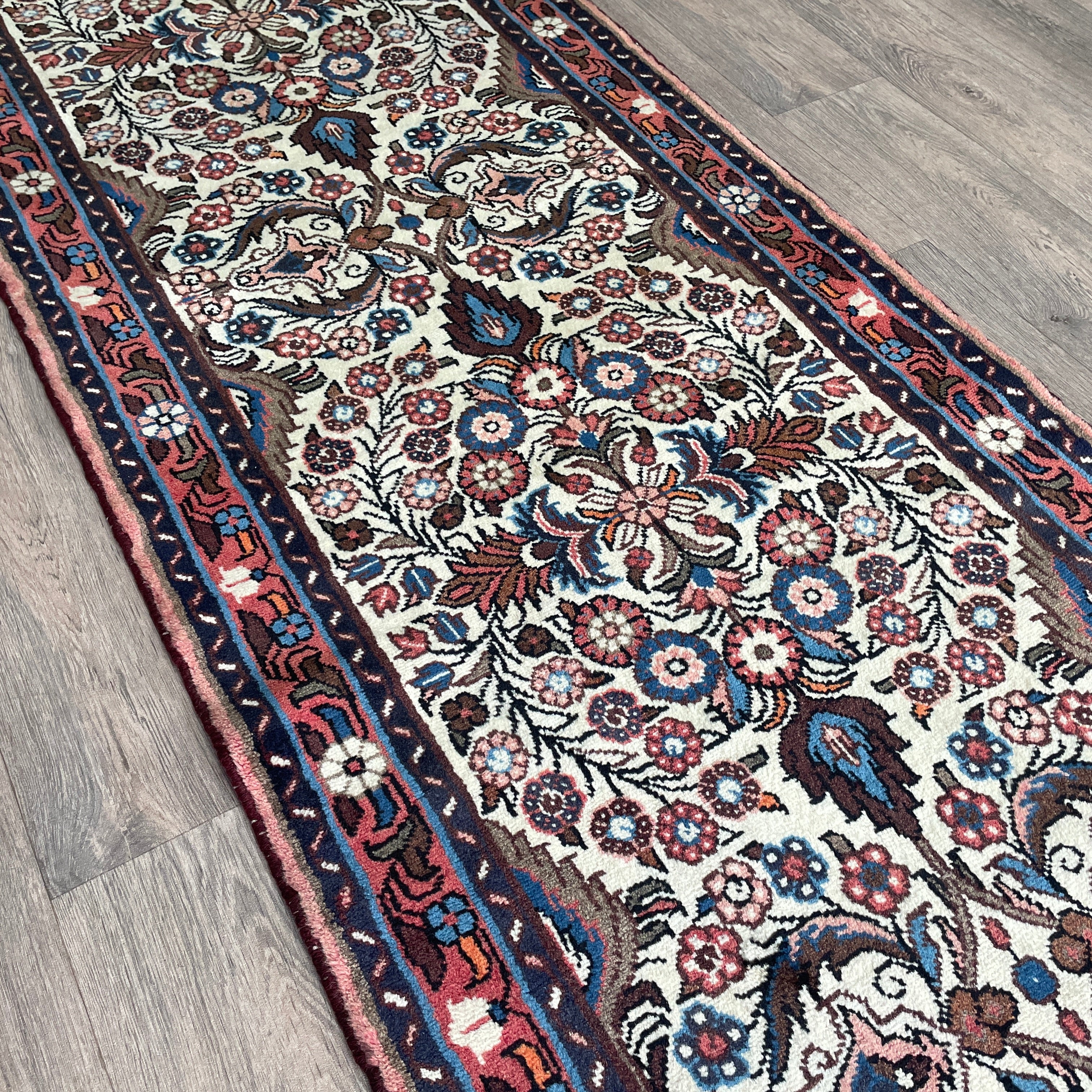 Old Persian Hamadan Runner c. 1970