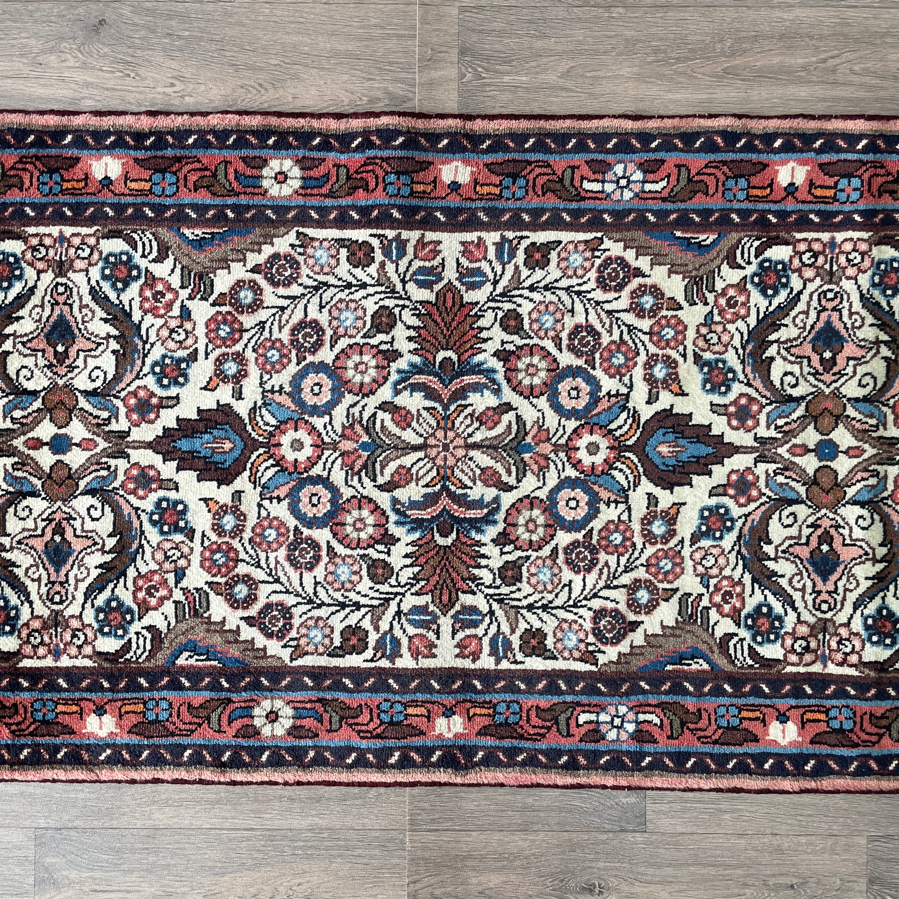 Old Persian Hamadan Runner c. 1970