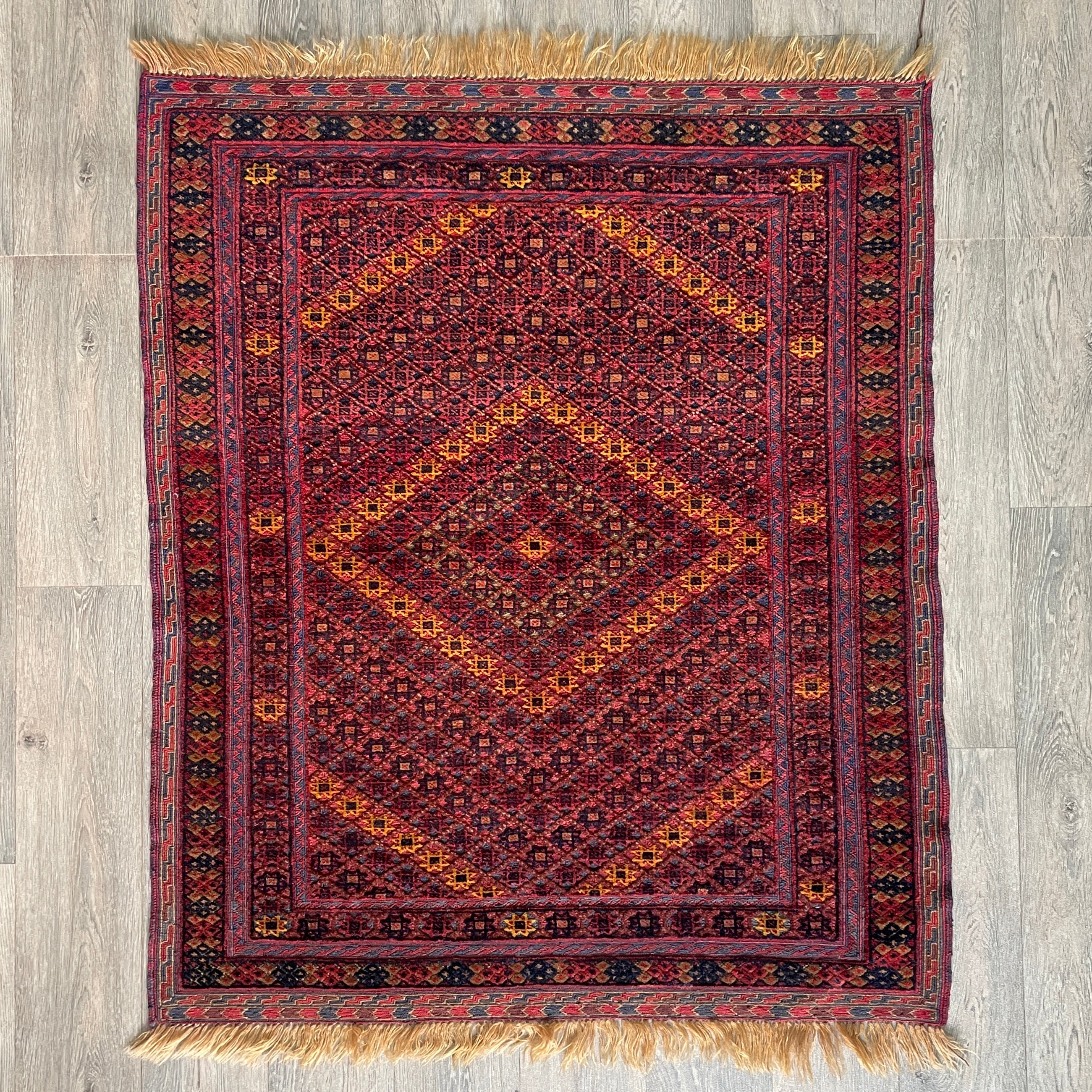 Afghan Fine Mushwani Rug (Belgian Wool)