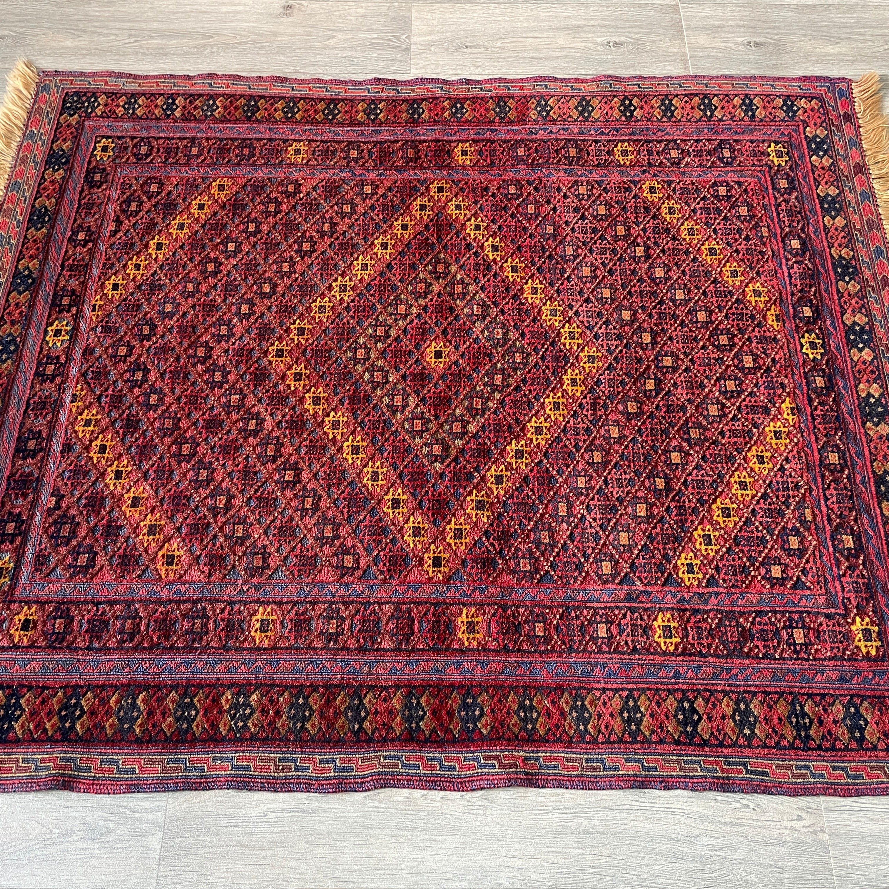 Afghan Fine Mushwani Rug (Belgian Wool)