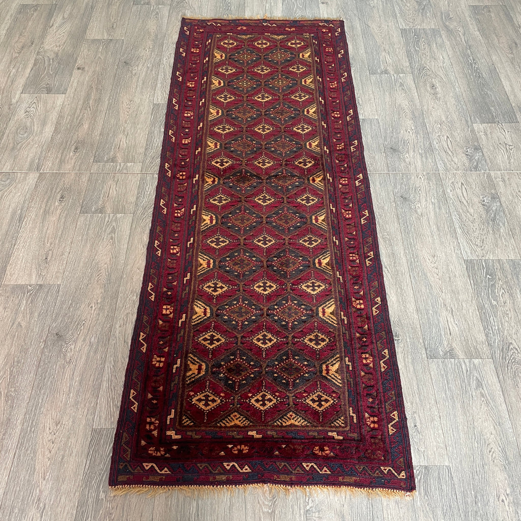 Afghan Fine Mushwani Runner (Belgian Wool)