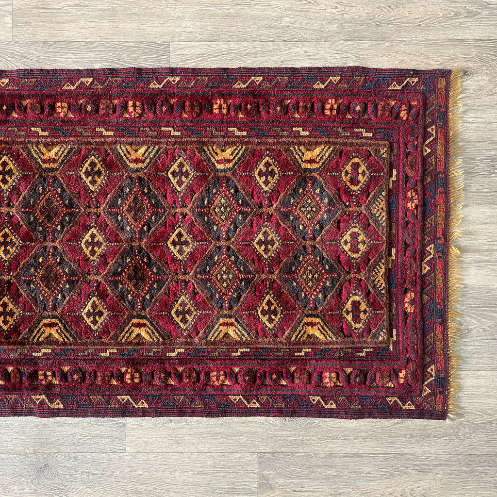 Afghan Fine Mushwani Runner (Belgian Wool)