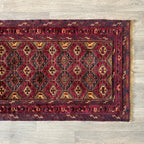 Afghan Fine Mushwani Runner (Belgian Wool)