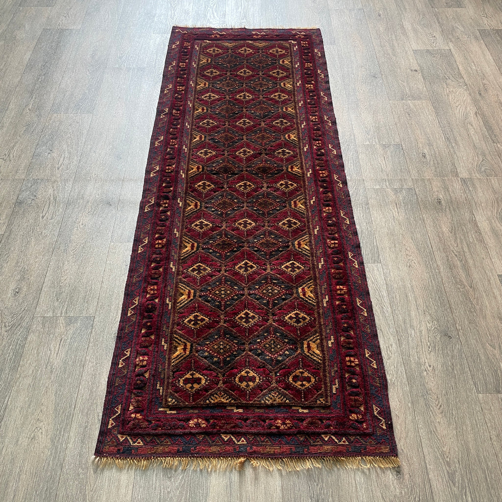 Afghan Fine Mushwani Runner (Belgian Wool)