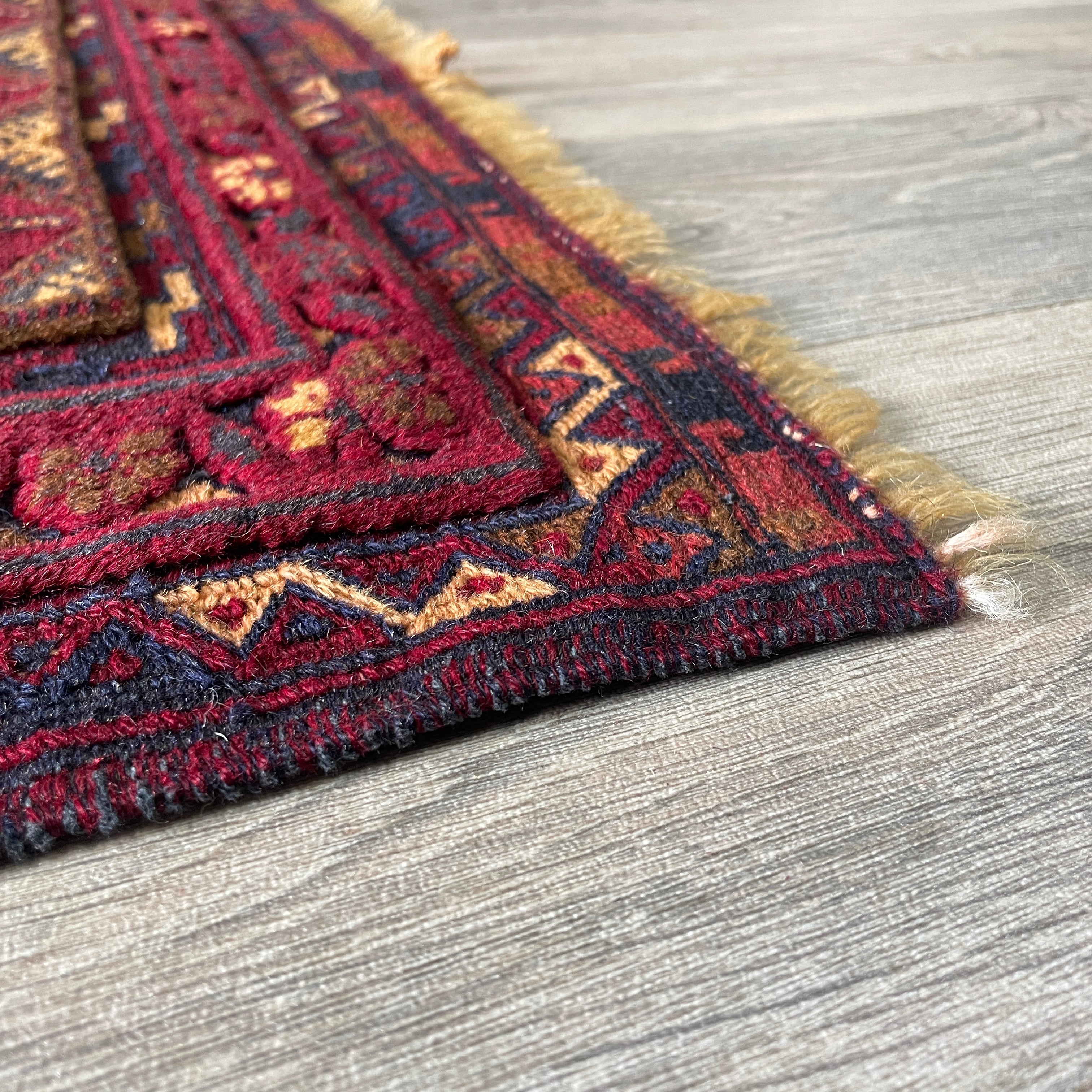 Afghan Fine Mushwani Runner (Belgian Wool)