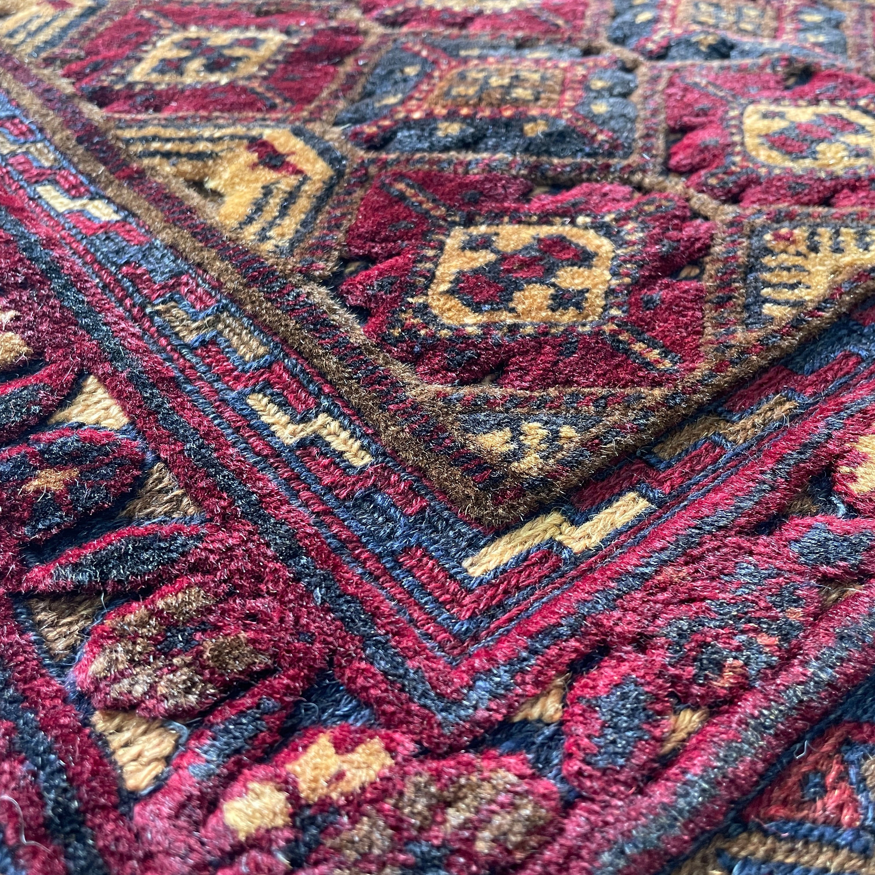 Afghan Fine Mushwani Runner (Belgian Wool)