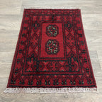 67 x 45 cm | Afghan Aqcha Door Mat - Khorasan Rugs