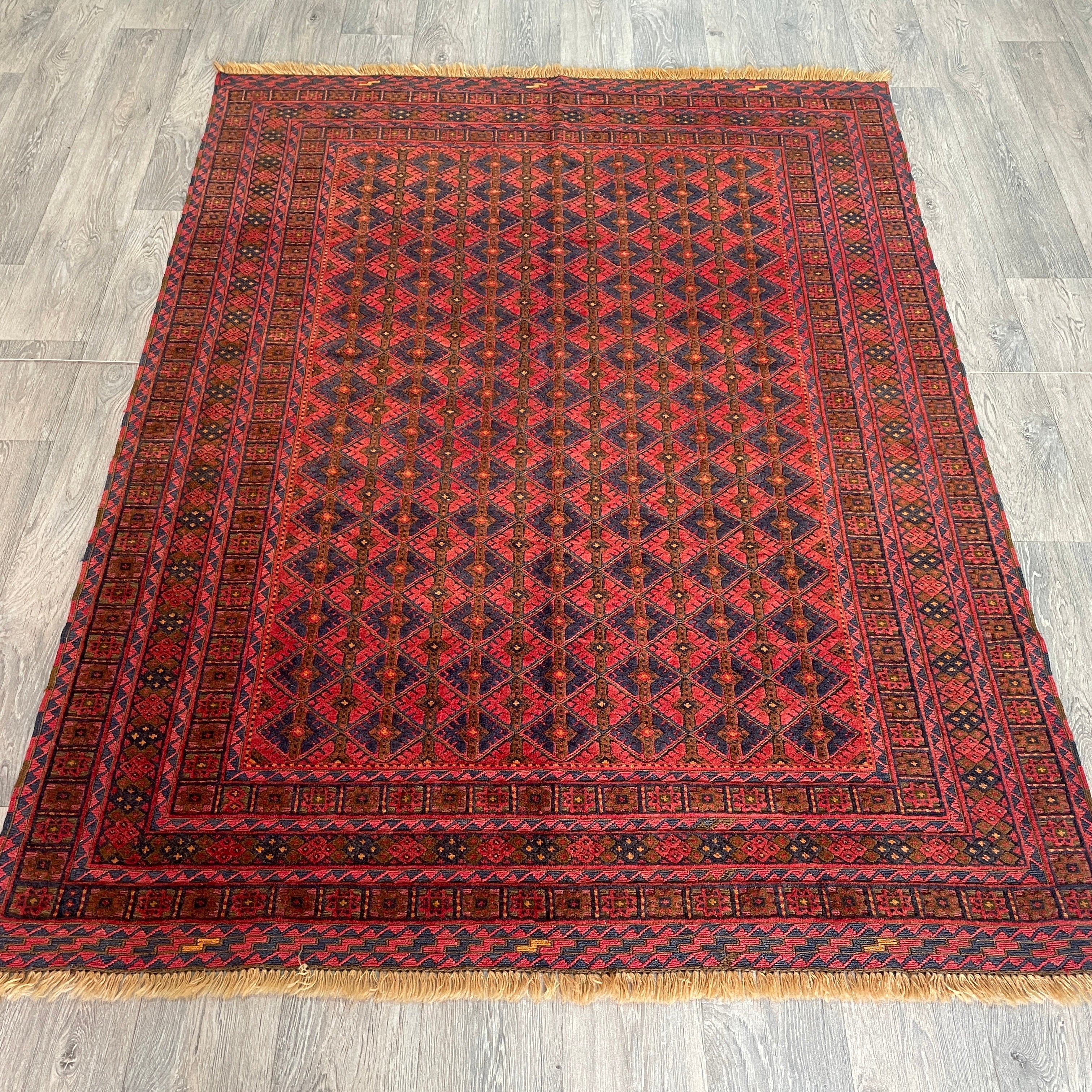 Afghan Fine Mushwani Rug (Belgian Wool)