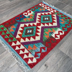 Afghan Kilim Door Mat