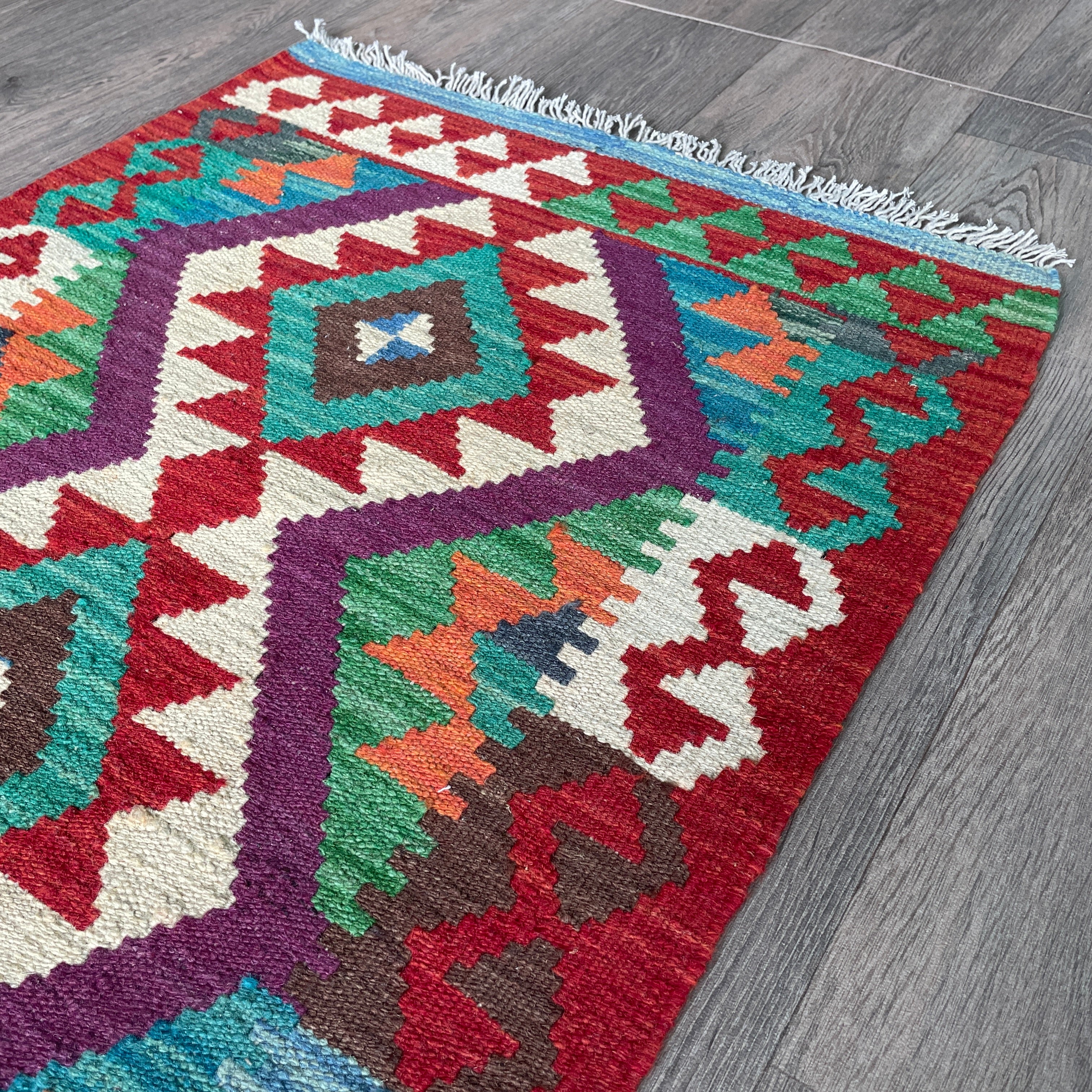 Afghan Kilim Door Mat