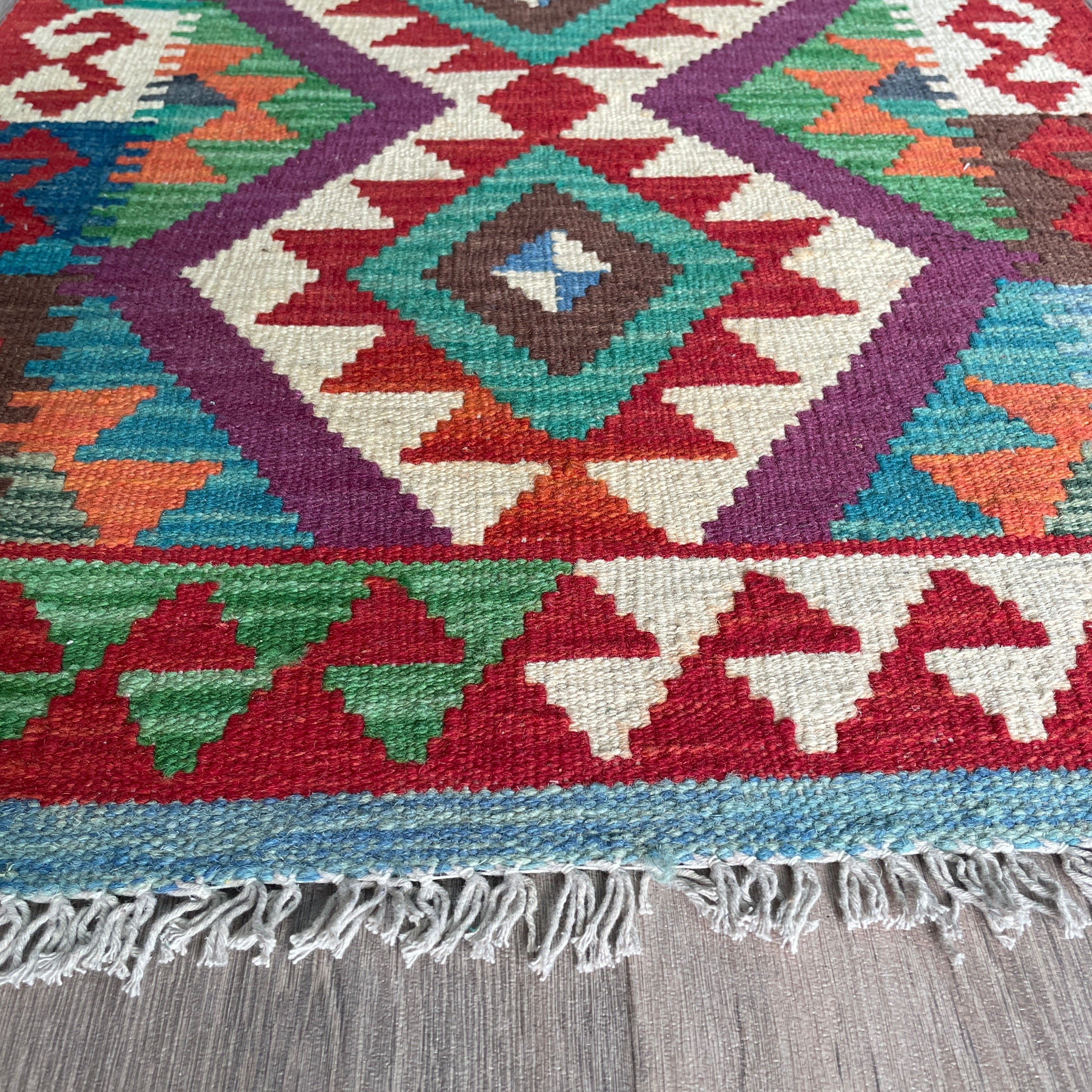 Afghan Kilim Door Mat