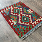 Afghan Kilim Door Mat
