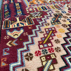 139 x 84 cm | Afghan Herati Baluch Rug (Old 1980)
