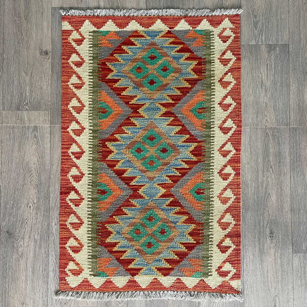 Afghan Kilim Door Mat