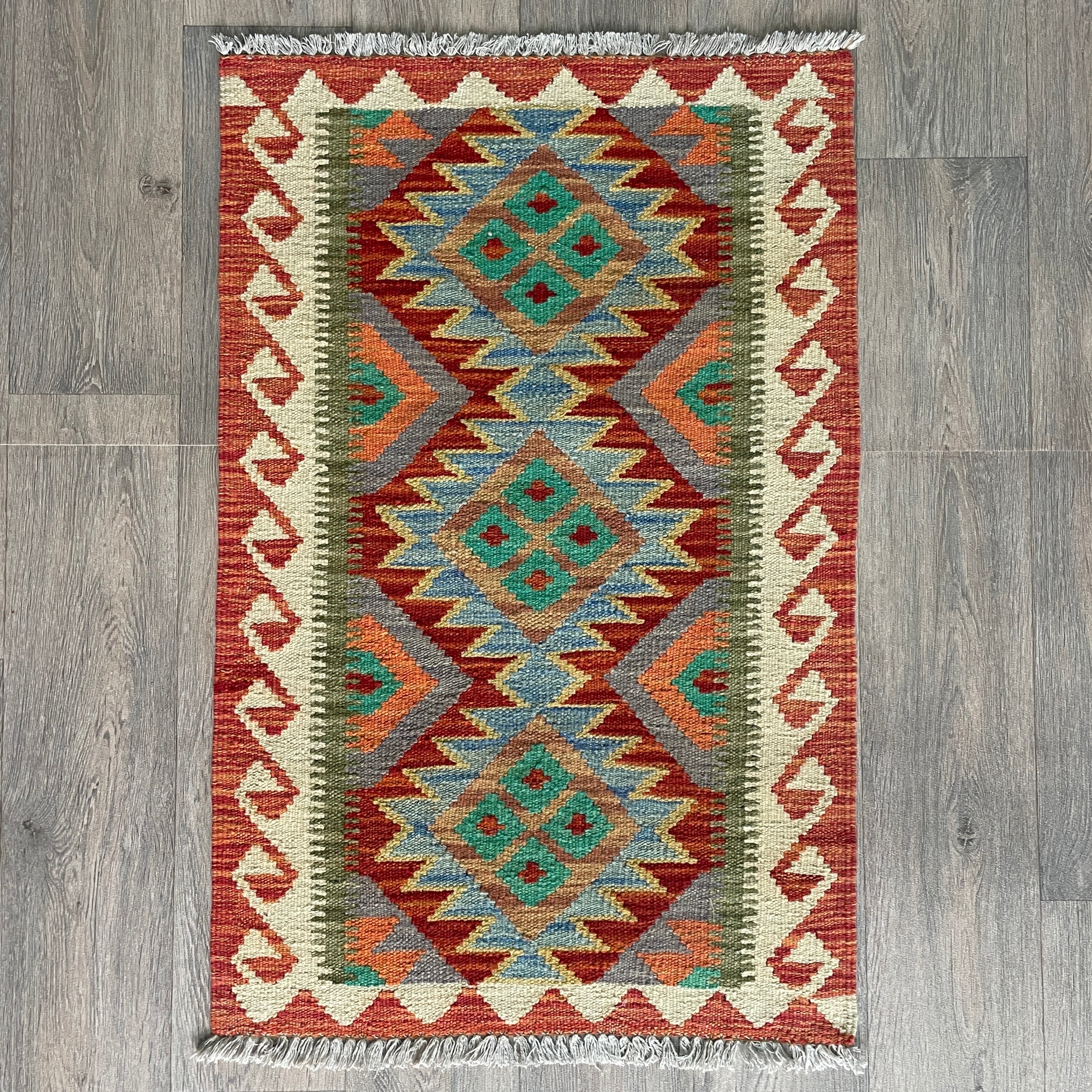 Afghan Kilim Door Mat