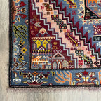 139 x 84 cm | Afghan Herati Baluch Rug (Old 1980)