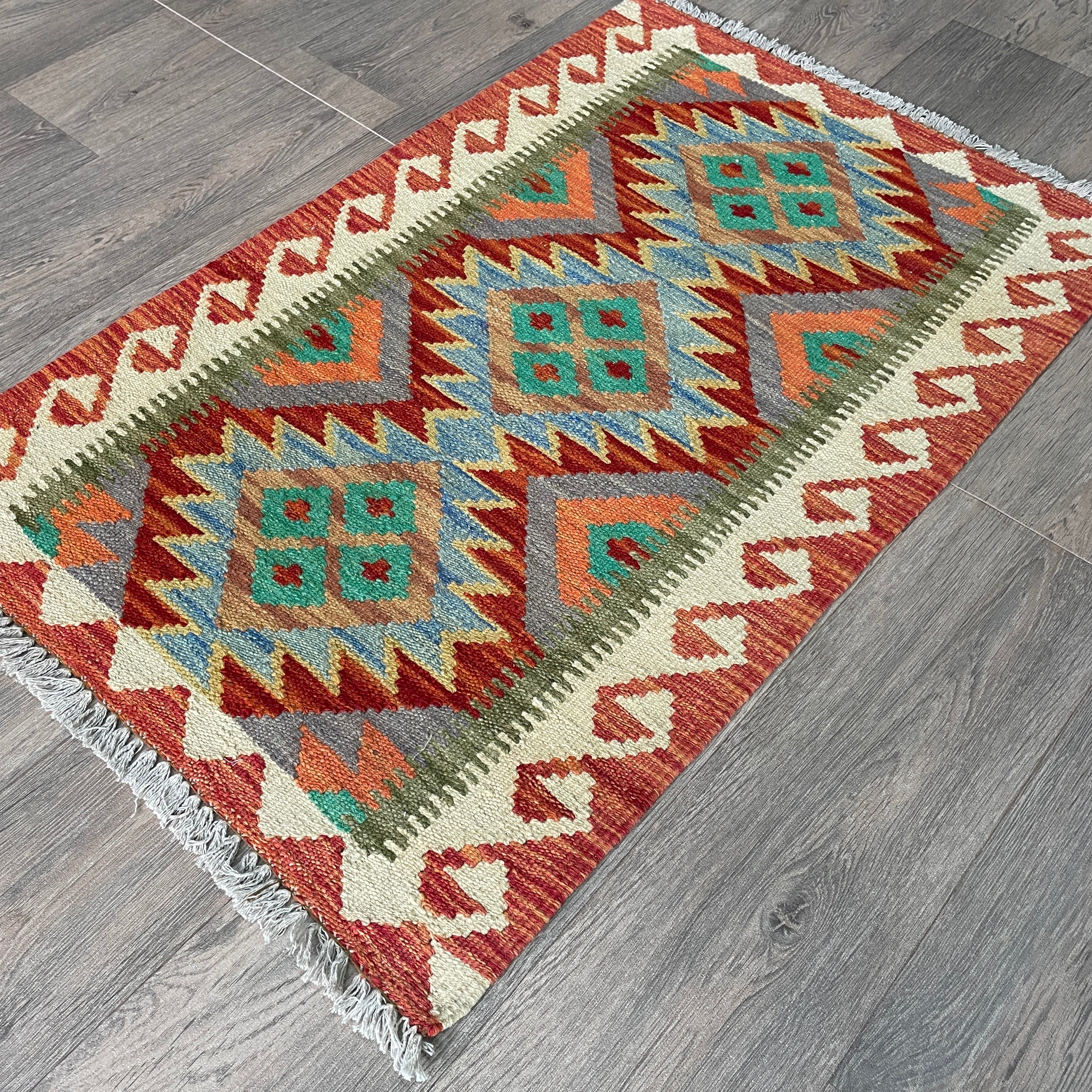 Afghan Kilim Door Mat