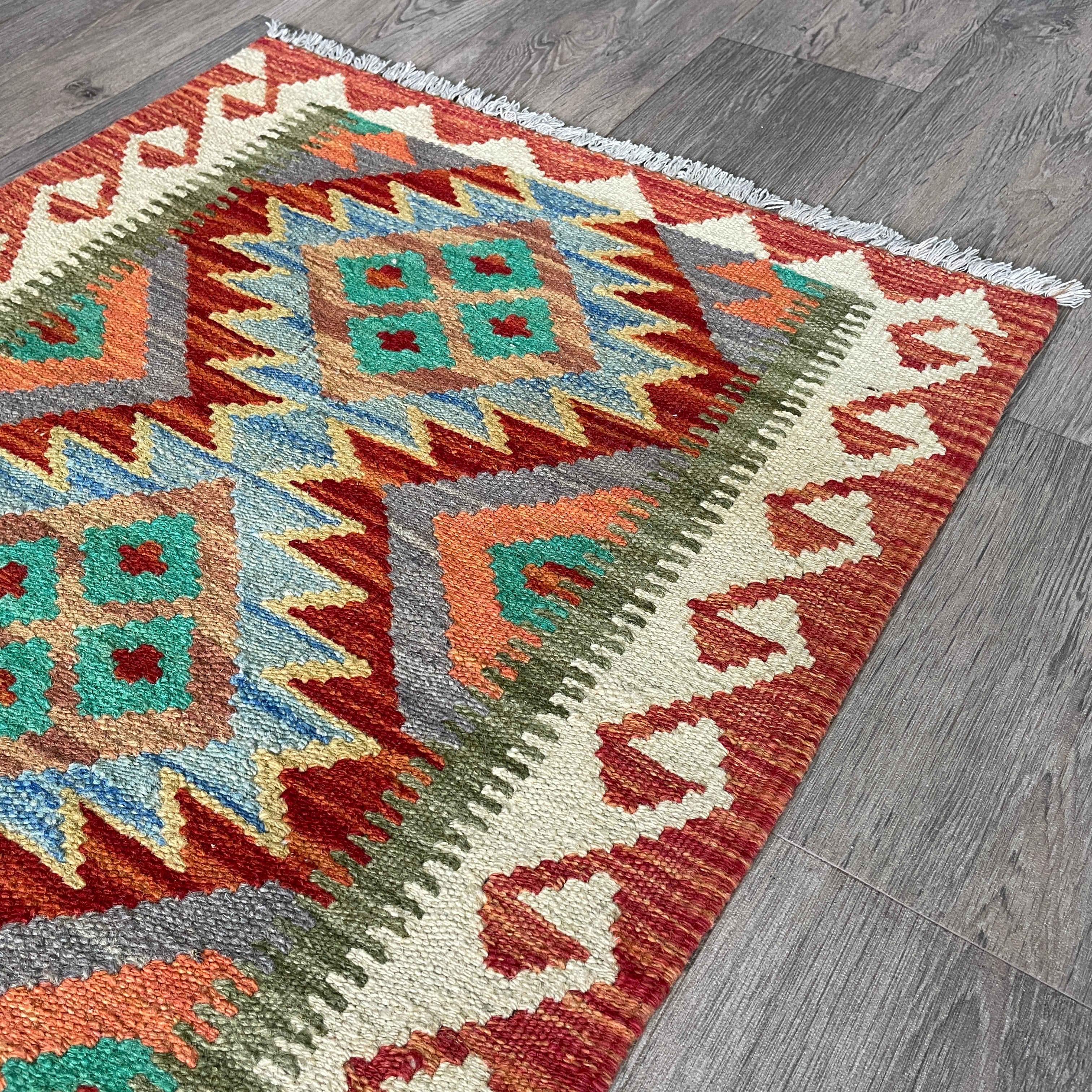 Afghan Kilim Door Mat