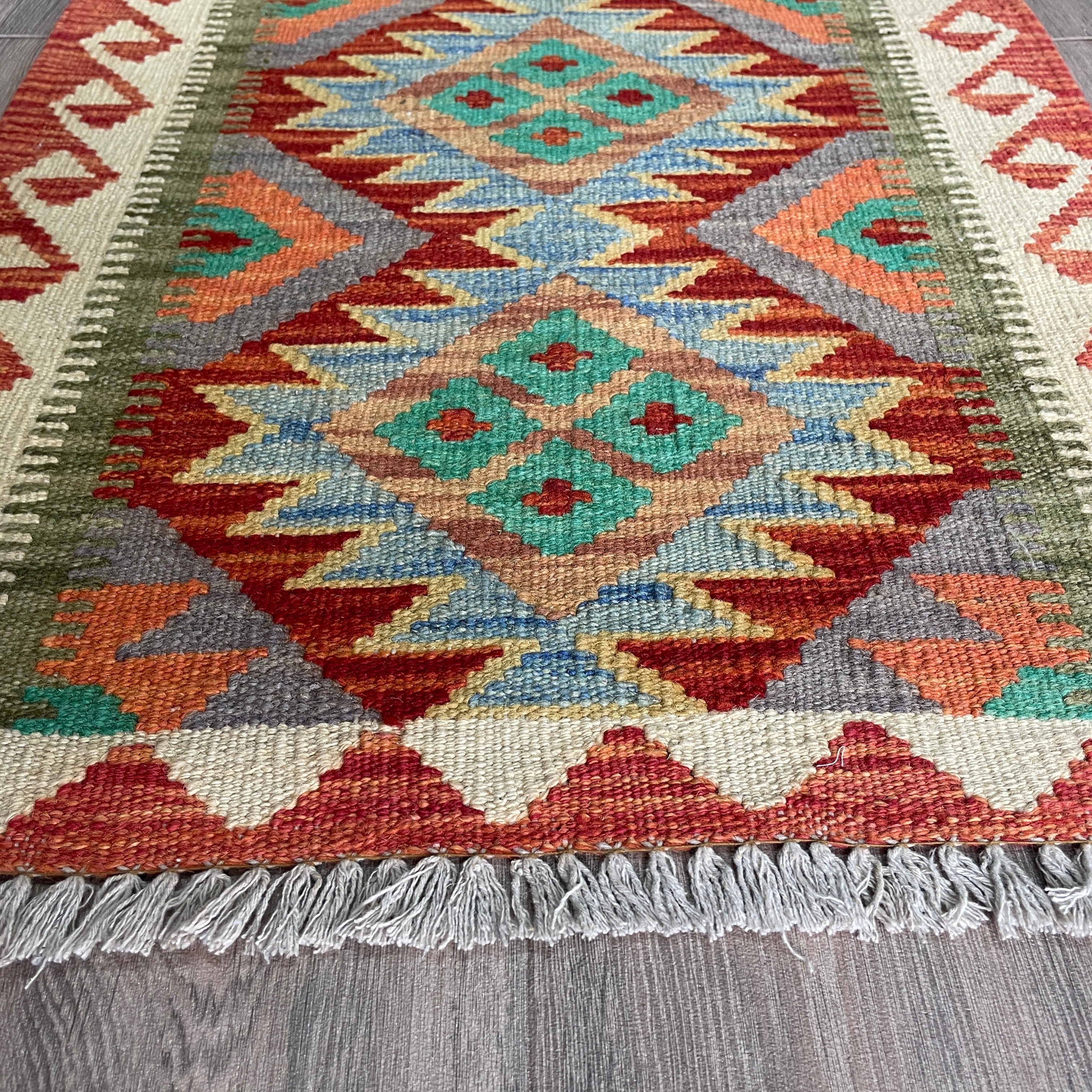 Afghan Kilim Door Mat