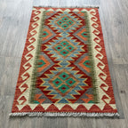 Afghan Kilim Door Mat