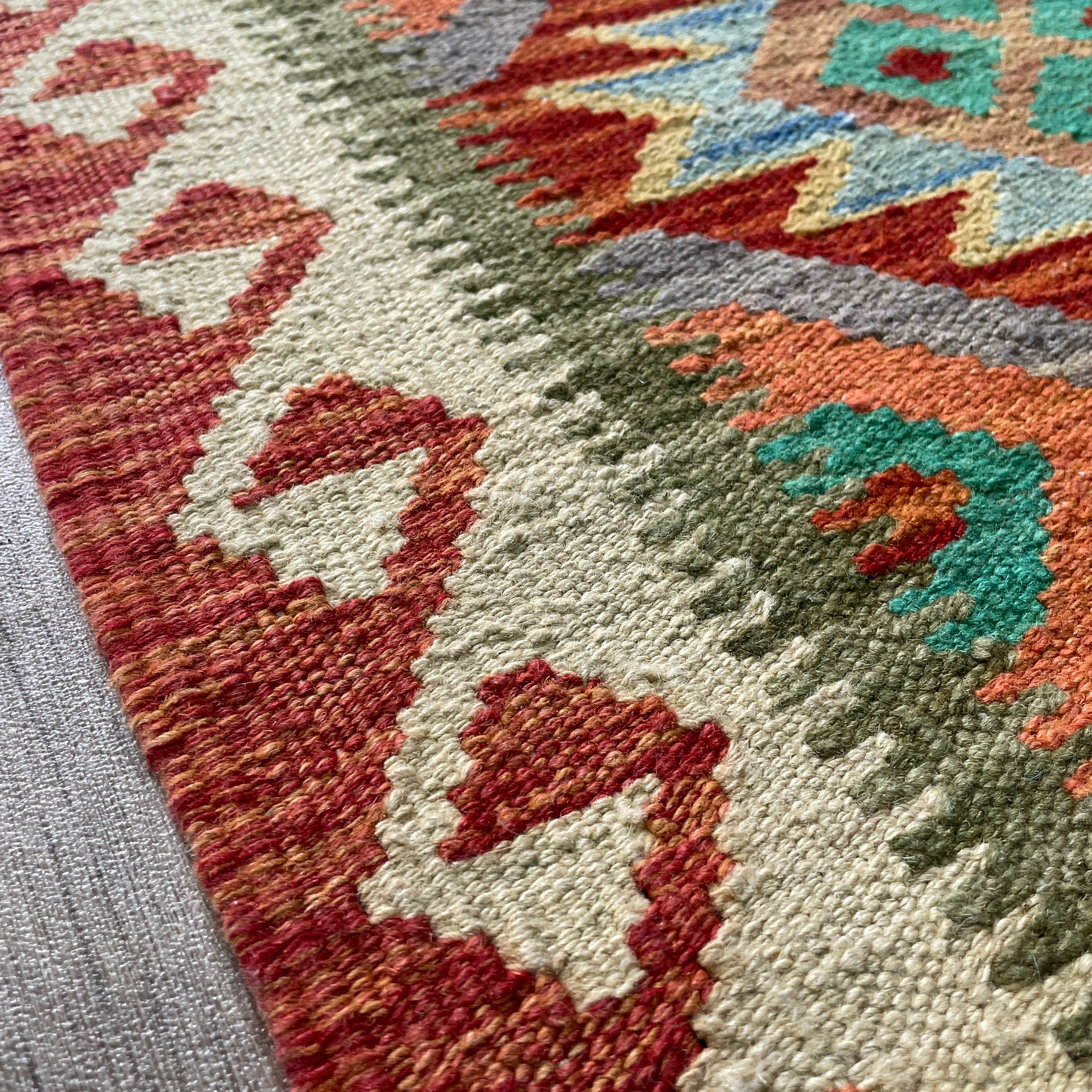 Afghan Kilim Door Mat