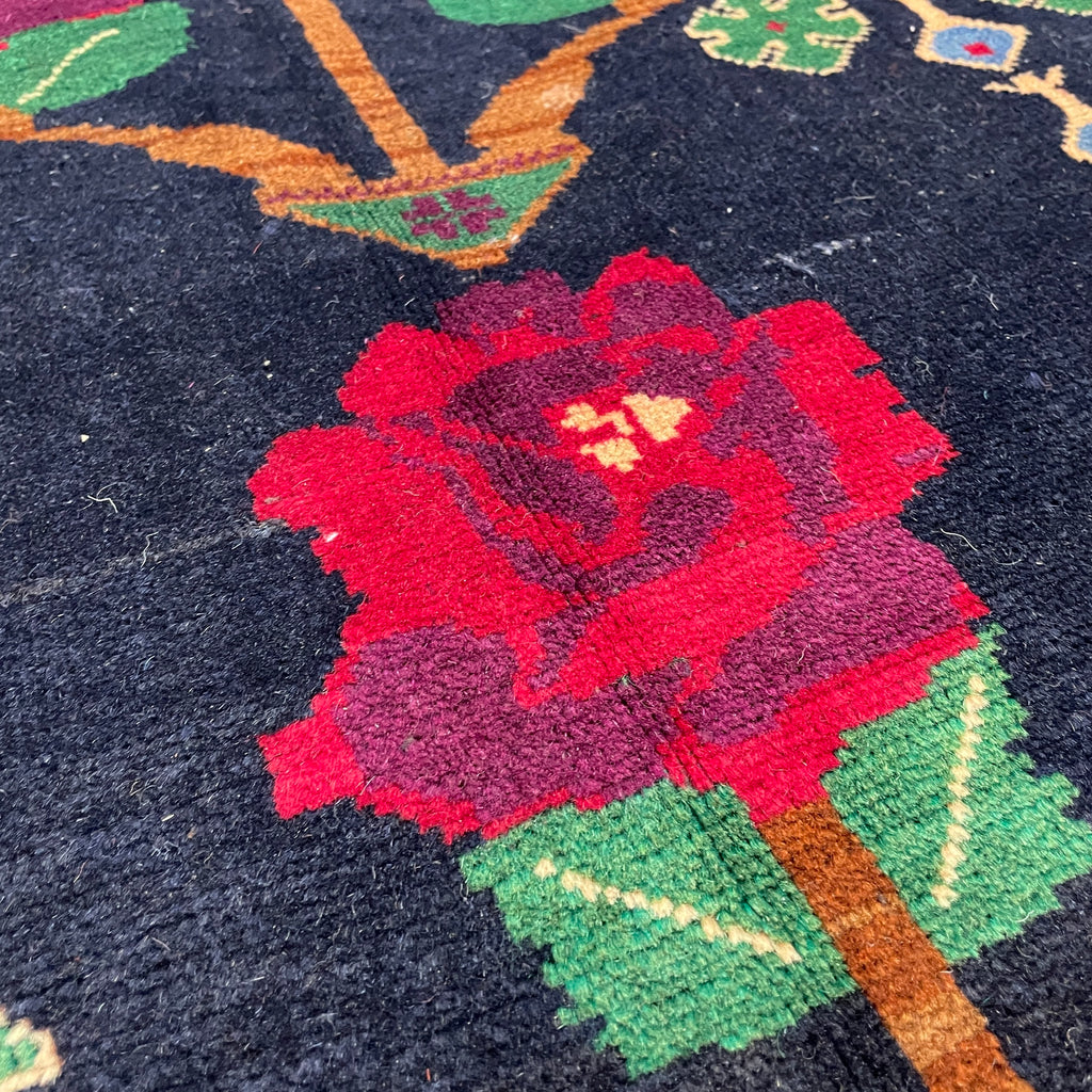 146 x 90 cm | Afghan Herati Baluch Rug (Old 1980)
