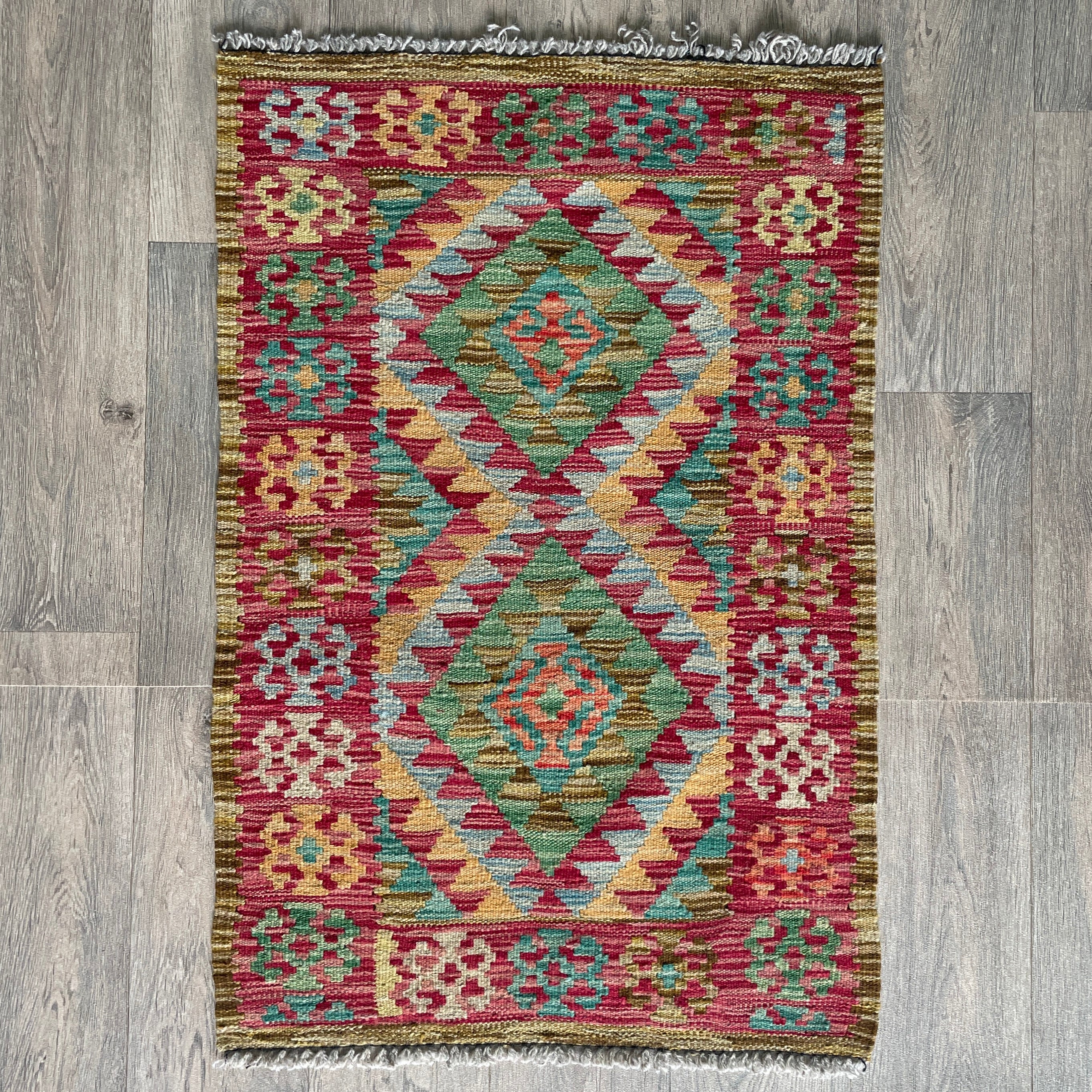 Afghan Kilim Door Mat
