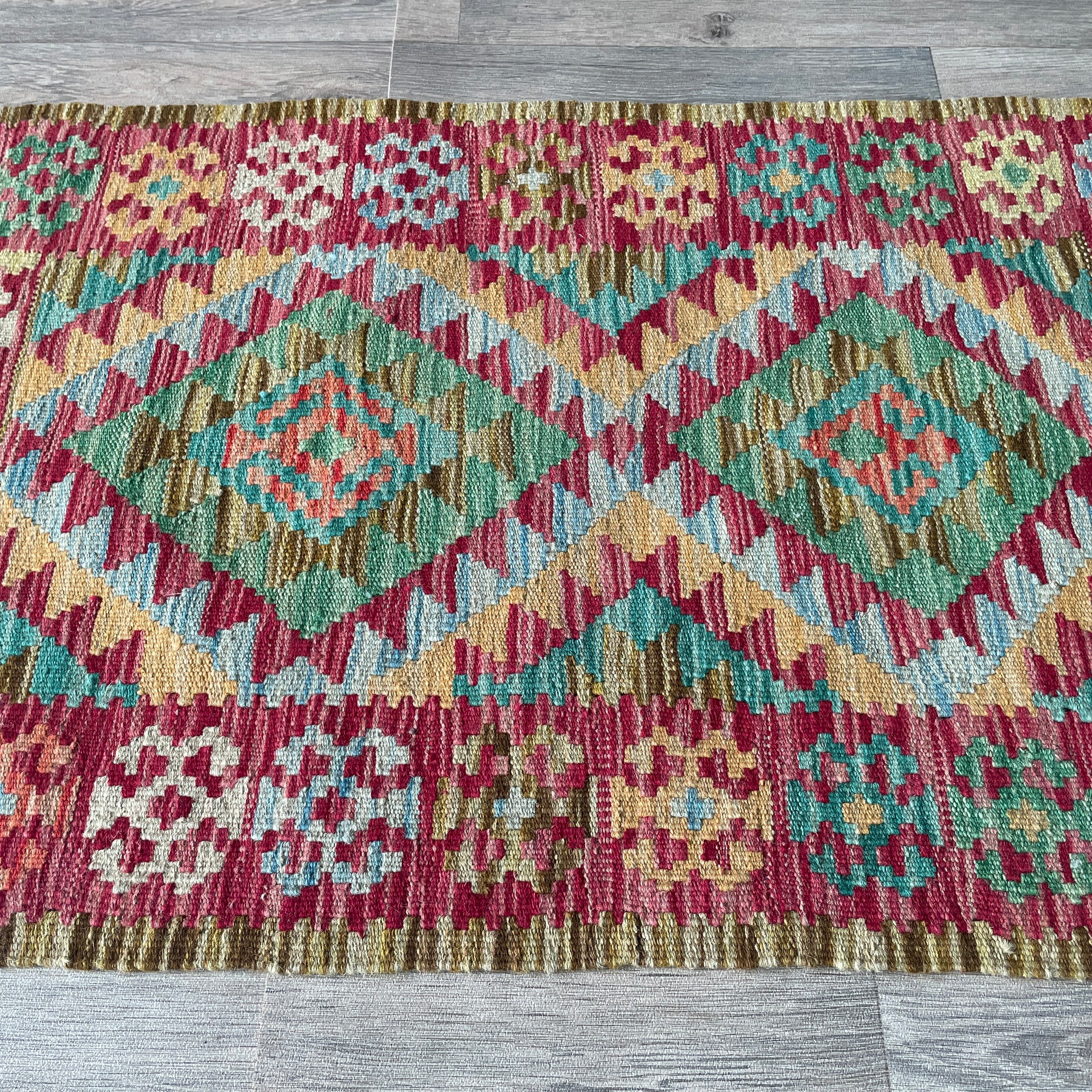 Afghan Kilim Door Mat