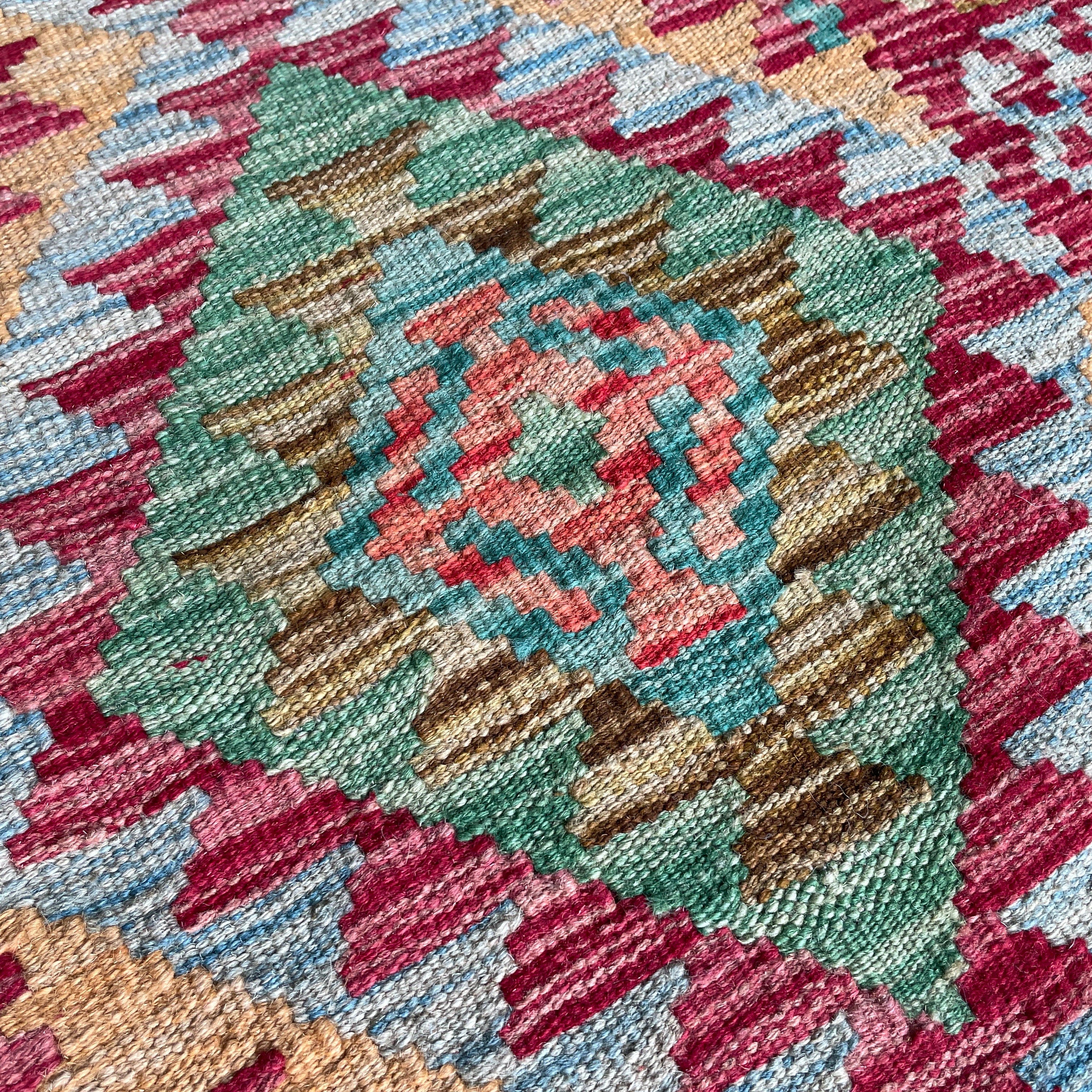 Afghan Kilim Door Mat