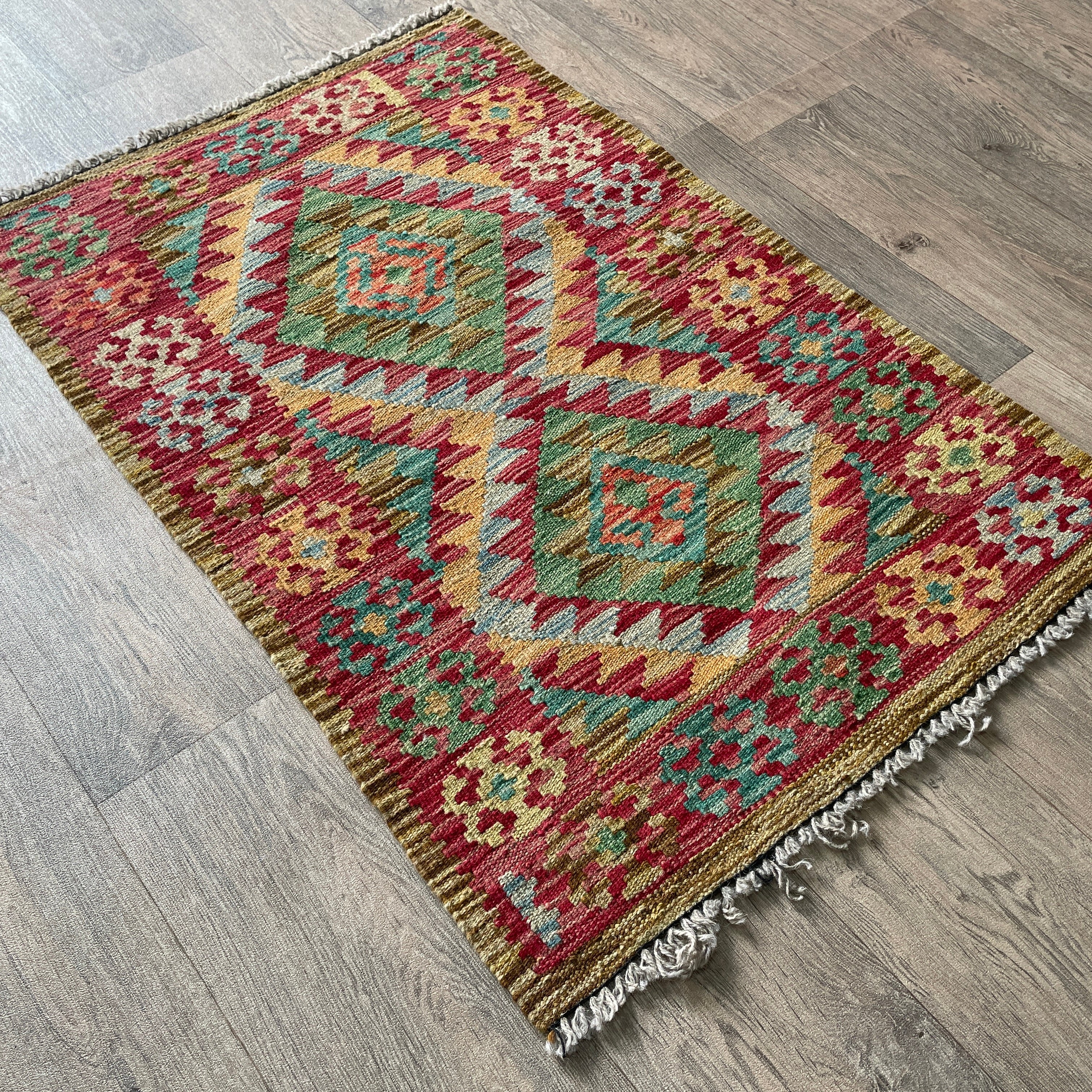 Afghan Kilim Door Mat