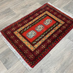 83 x 53 cm | Afghan Aqcha Door Mat - Khorasan Rugs